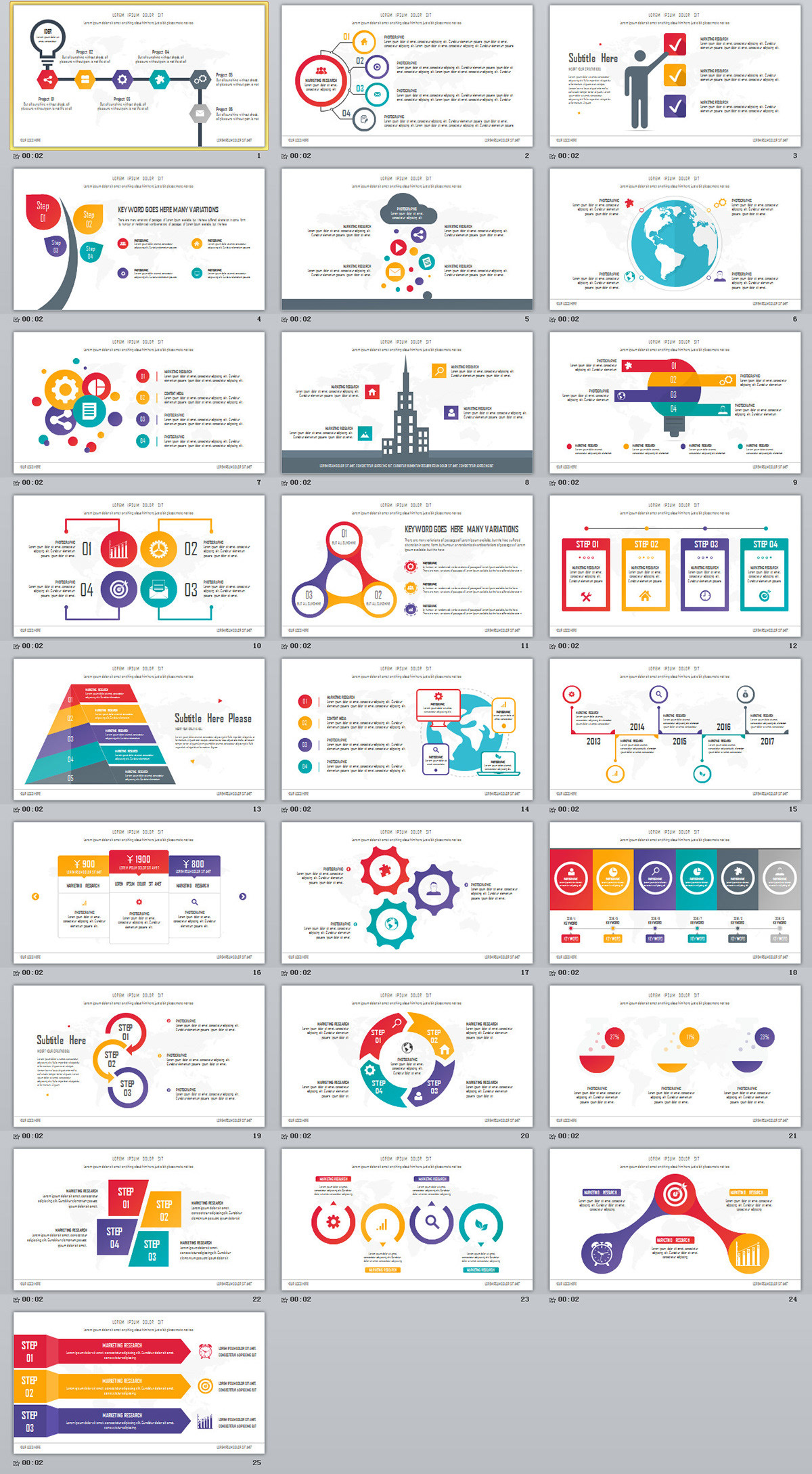 Infographic Power Point Template Best Of 25 Best Infographic Presentation Powerpoint Templates Behance