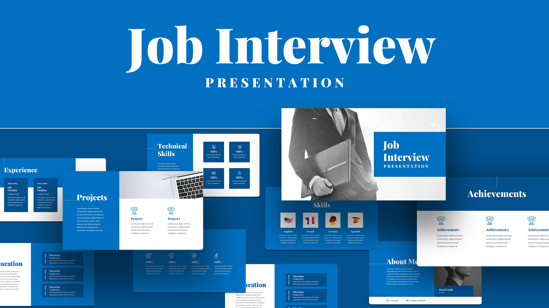 Interview Powerpoint Template Unique Job Interview Powerpoint Template