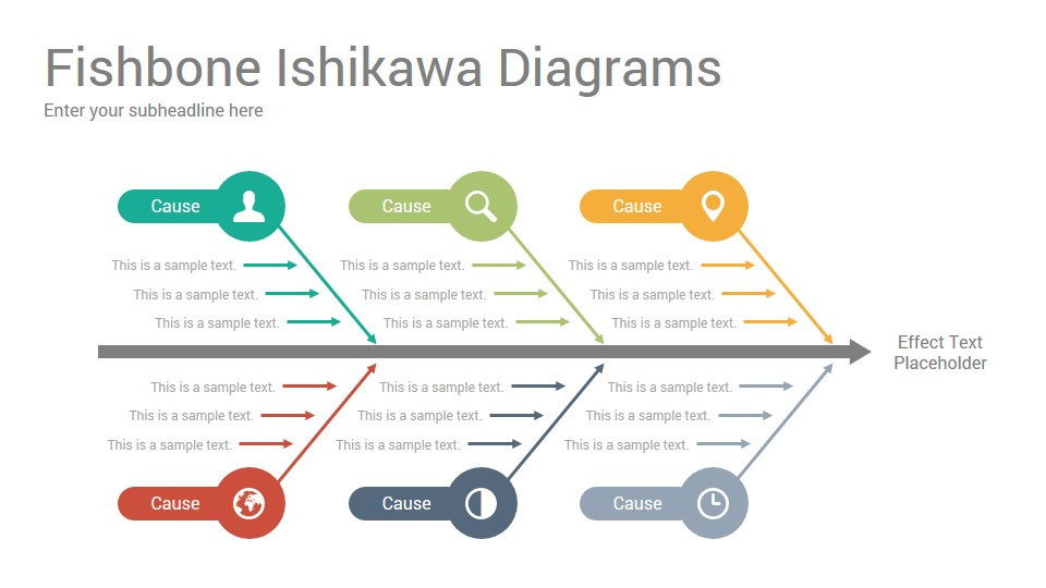 Ishikawa Diagram Template Powerpoint Free Luxury Fishbone ishikawa Diagrams Powerpoint Template Designs Slidesalad