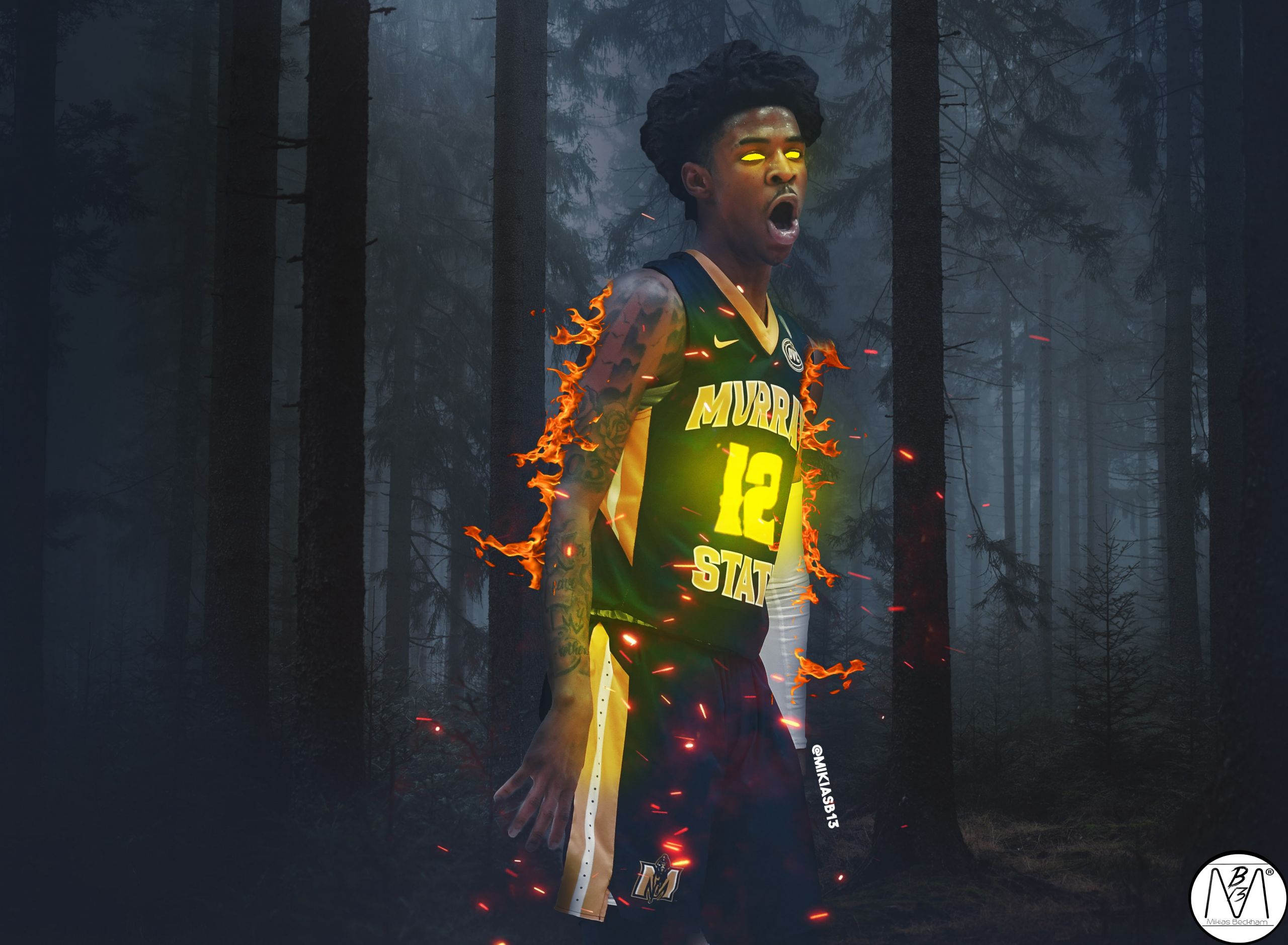 Ja Morant Wallpaper 4k Awesome Ja Morant 4k Wallpaper Kolpaper Awesome Free Hd Wallpapers