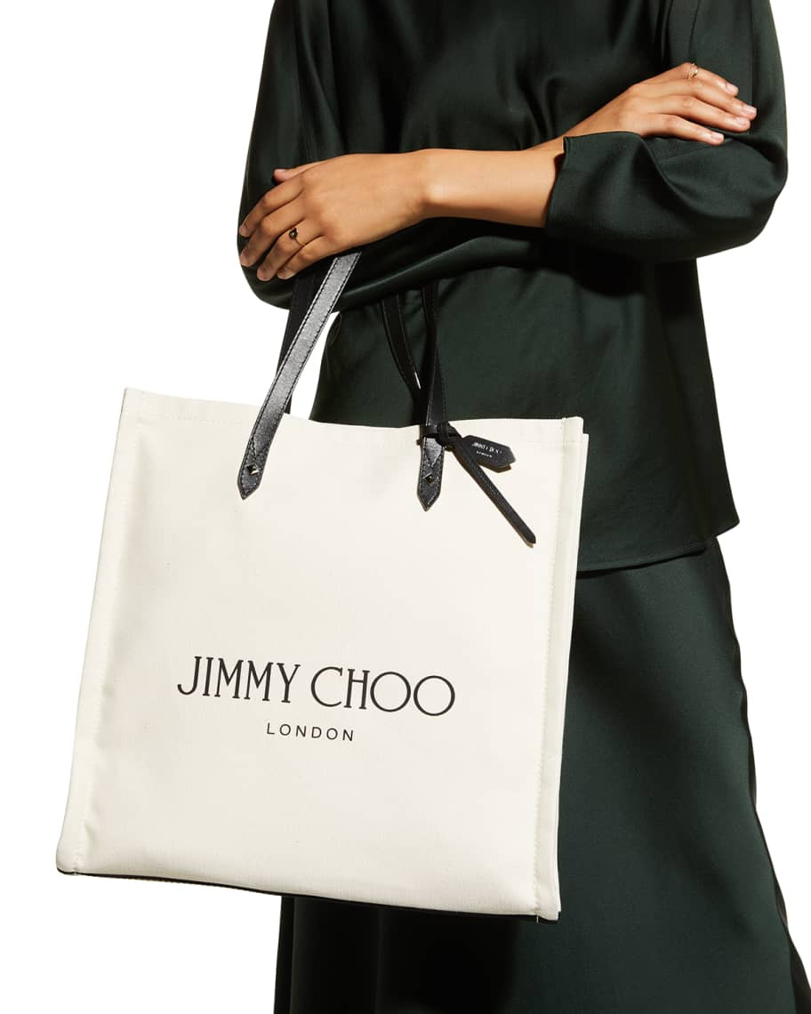 Jimmy Choo tote Bag Awesome Jimmy Choo Canvas Logo tote Bag