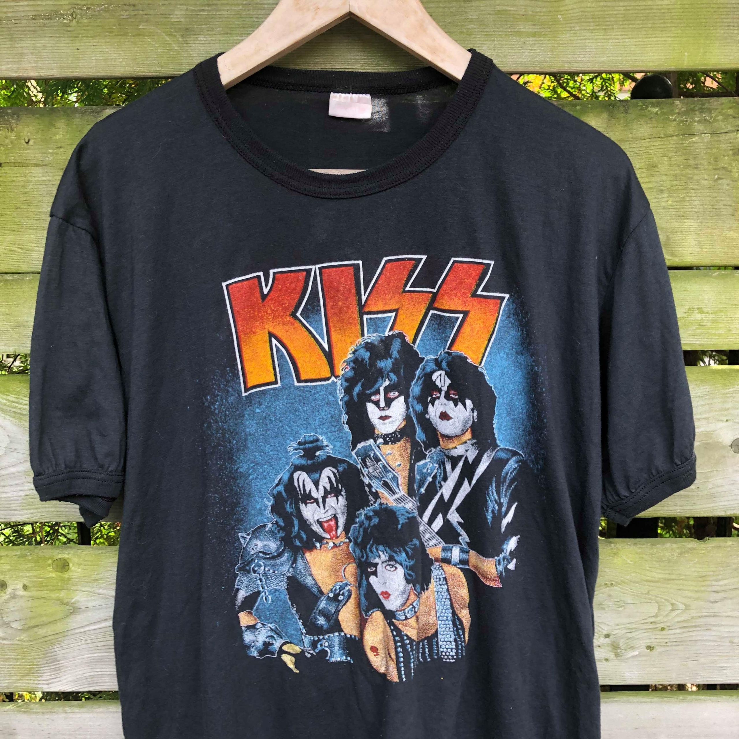 Kiss T Shirt Vintage Inspirational Rare Vintage Early 80s Kiss Band T Shirt Etsy