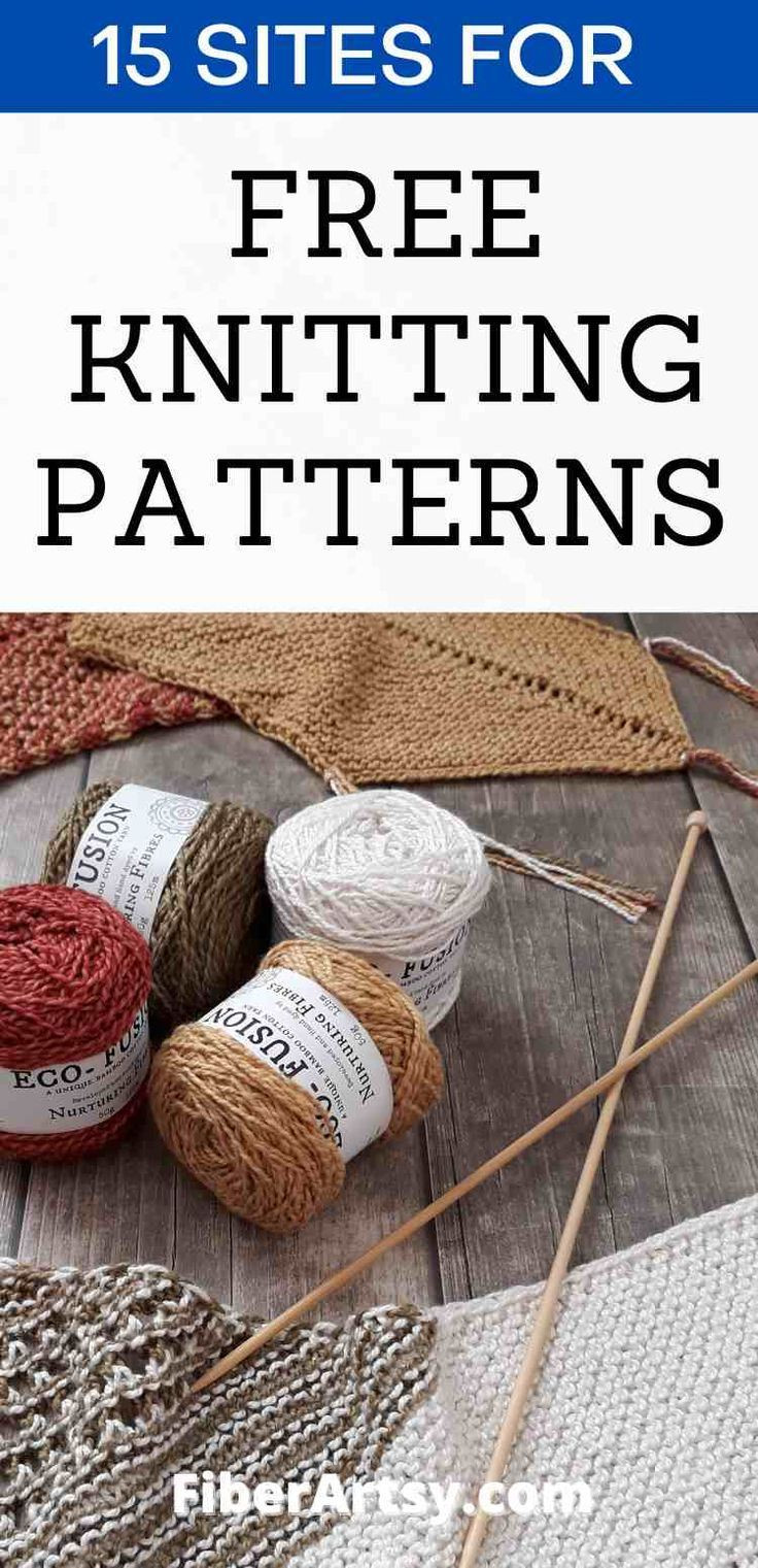 Knitting Websites Best Of Free Knitting Patterns Line 15 Great Websites Fiberartsy