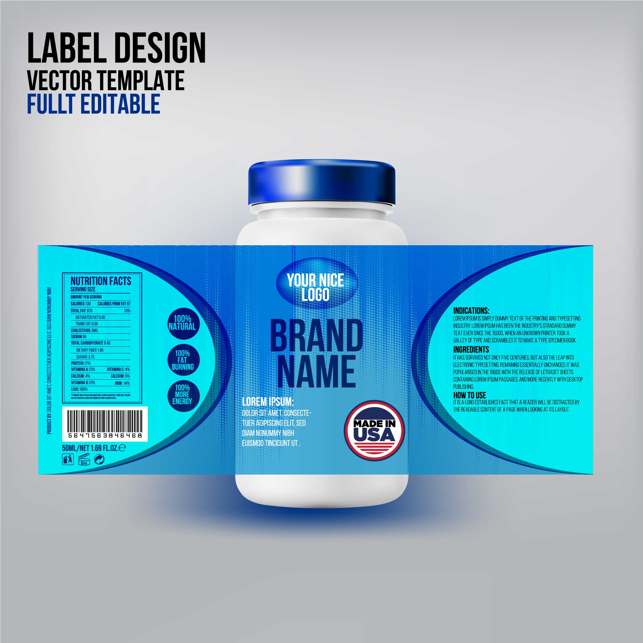 Label Design Bottle New Bottle Label Package Template Design Label Design Mock Up Design