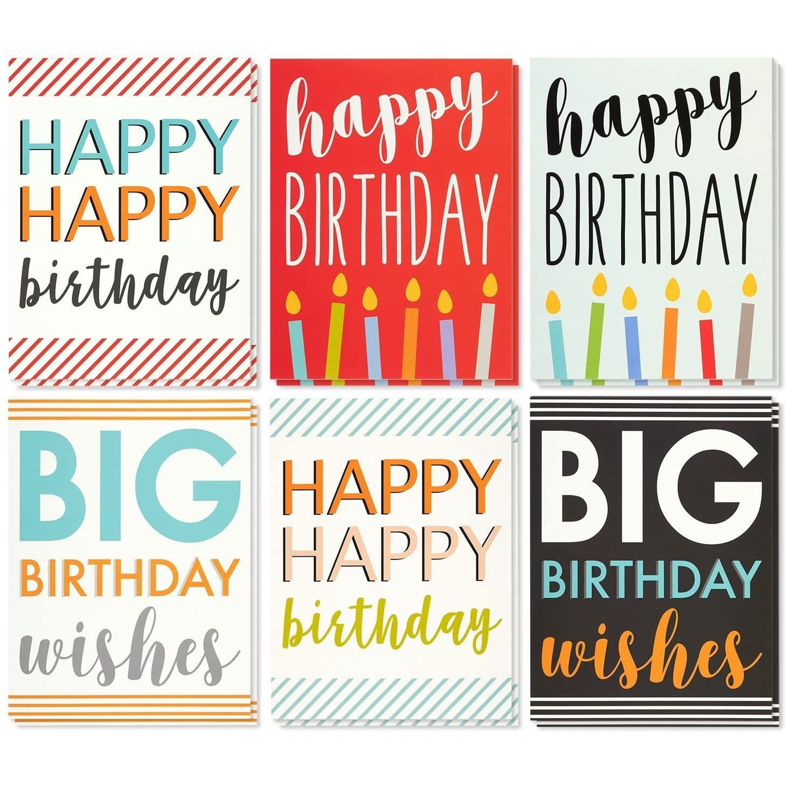 Large Birthday Cards Best Of Birthday Cards Box Set – 12 Pack Jumbo Happy Birthday Cards 6