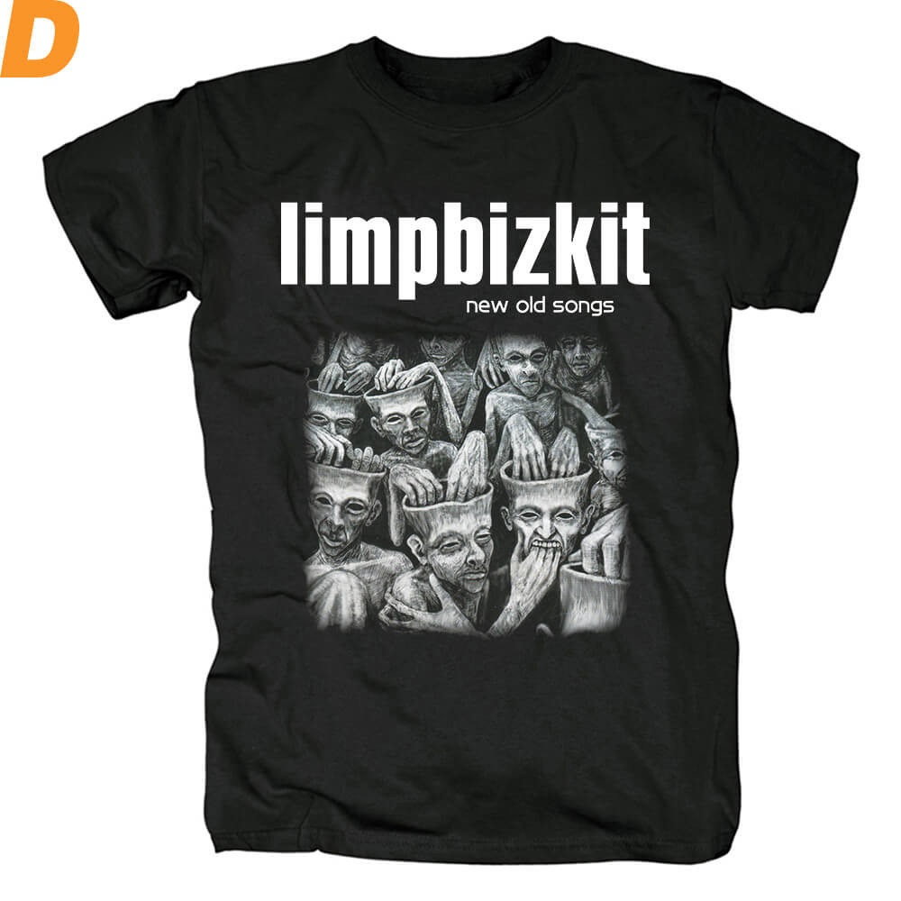 Limp Bizkit Tee Fresh Quality Us Limp Bizkit T Shirt Metal Band Graphic Tees