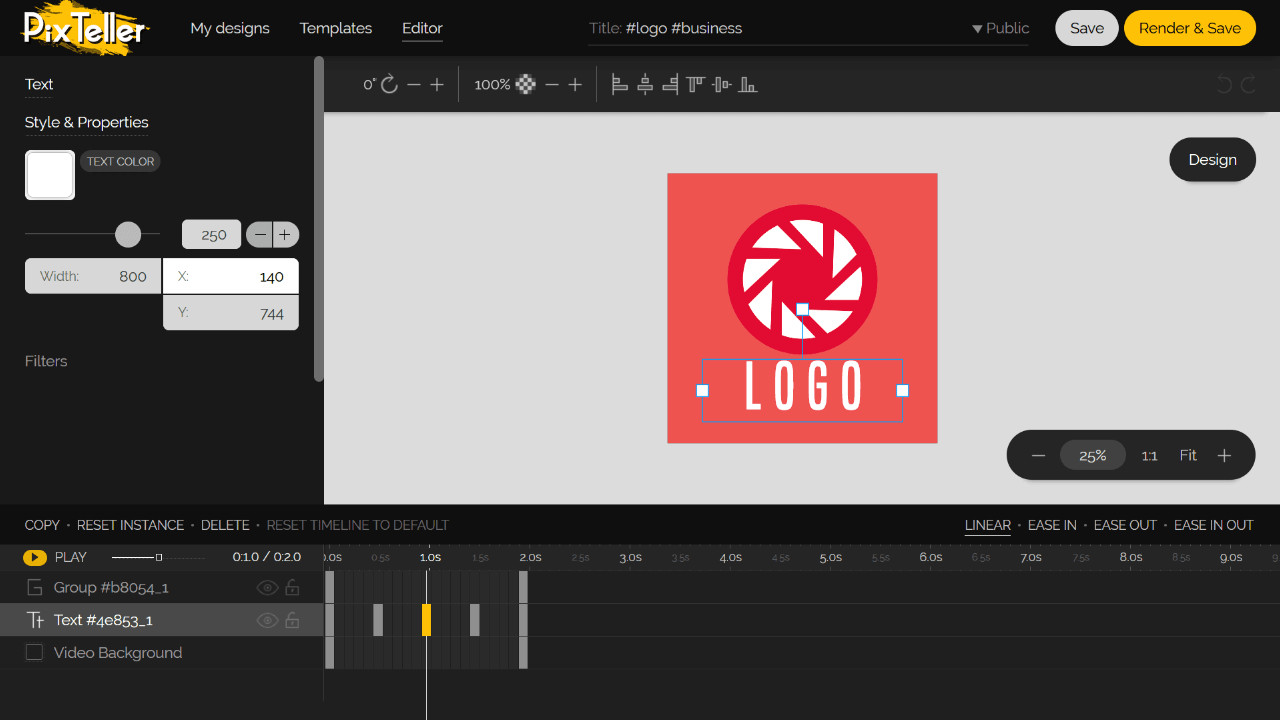 Logo Animation Online Elegant Free Animated Logo Maker Create Animated Logos with Pixteller