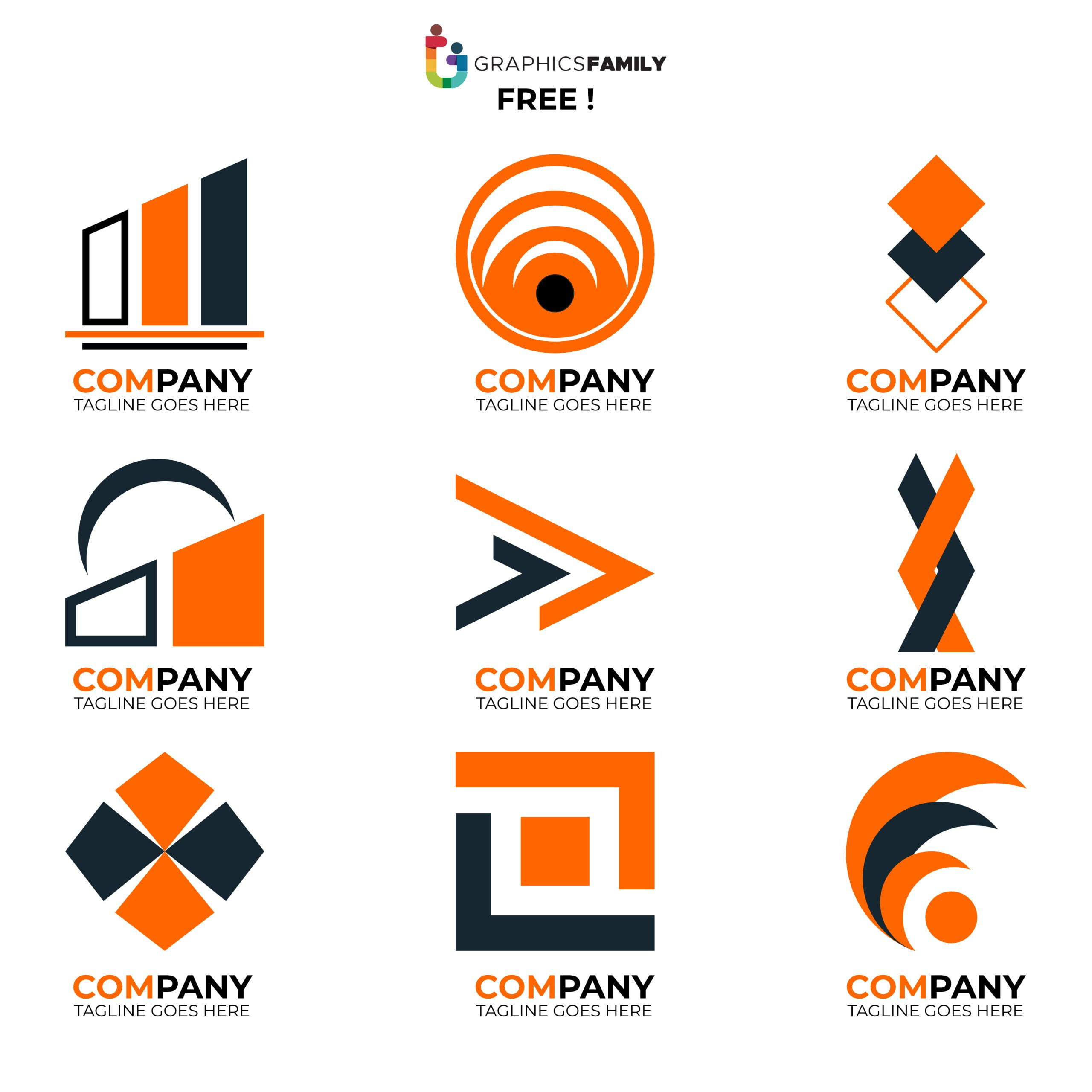 Logo Design Website Best Of Free Set Of Pany Logo Design Ideas – Graphicsfamily