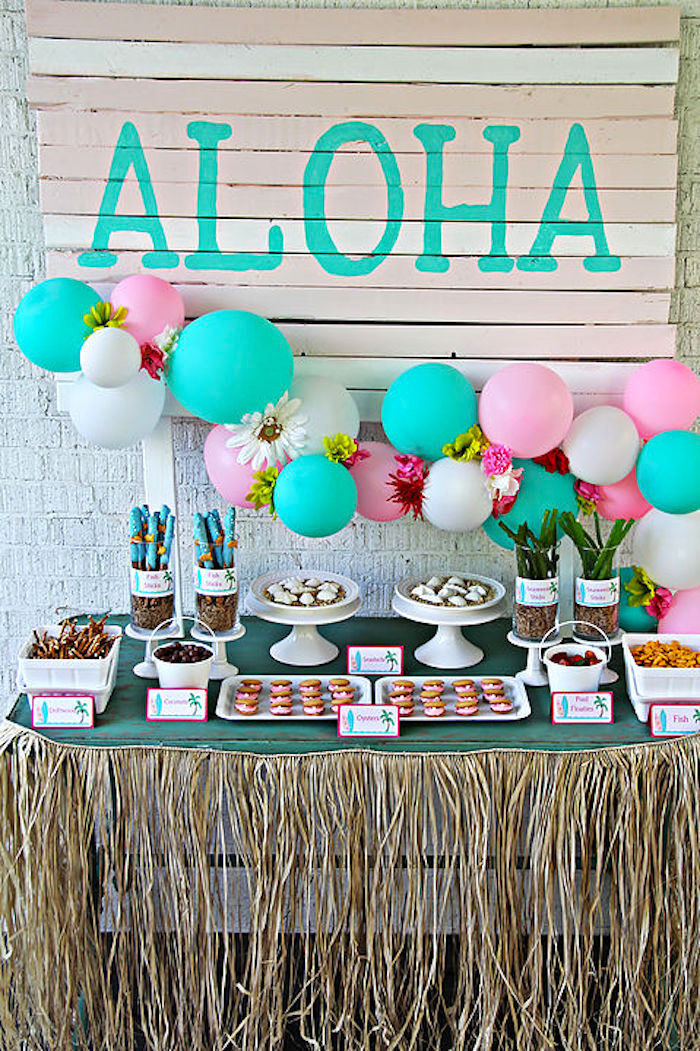 Luau Birthday Party Ideas Beautiful Kara S Party Ideas Hawaiian Luau Birthday Party