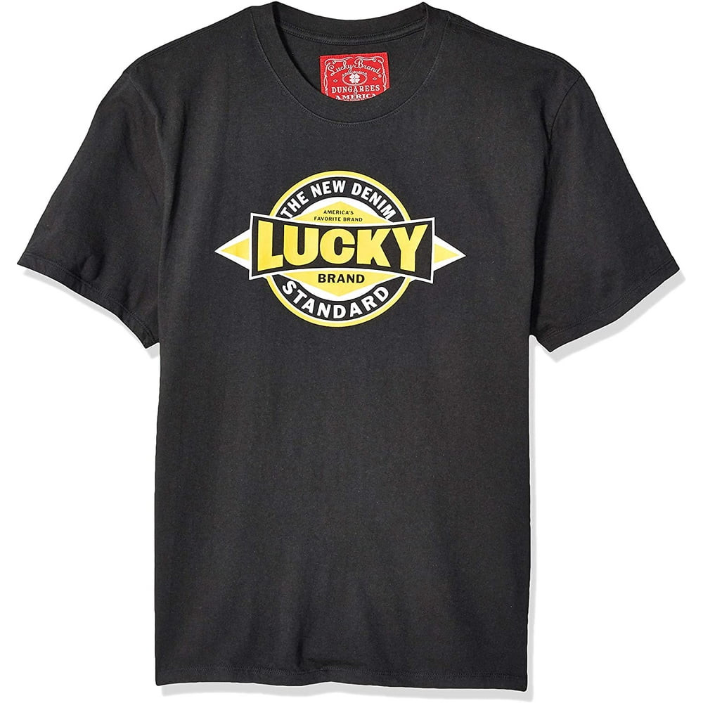 Lucky Brand T Shirts Men&amp;#039;s Fresh Lucky Brand T Shirts Mens T Shirts Logo Printed Graphic Tee L