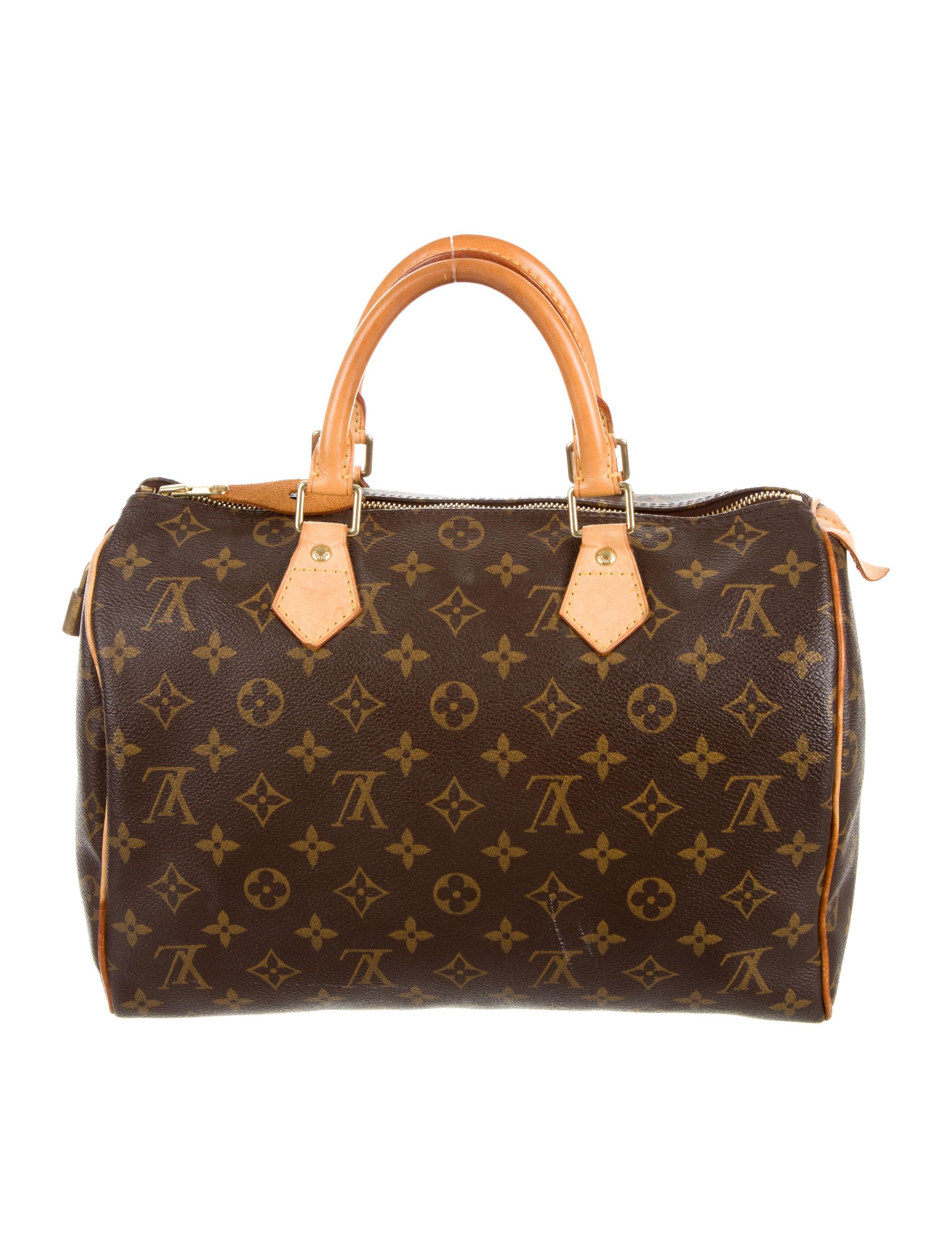 Lv Speedy 30 New Louis Vuitton Monogram Speedy 30 Handbags Lou