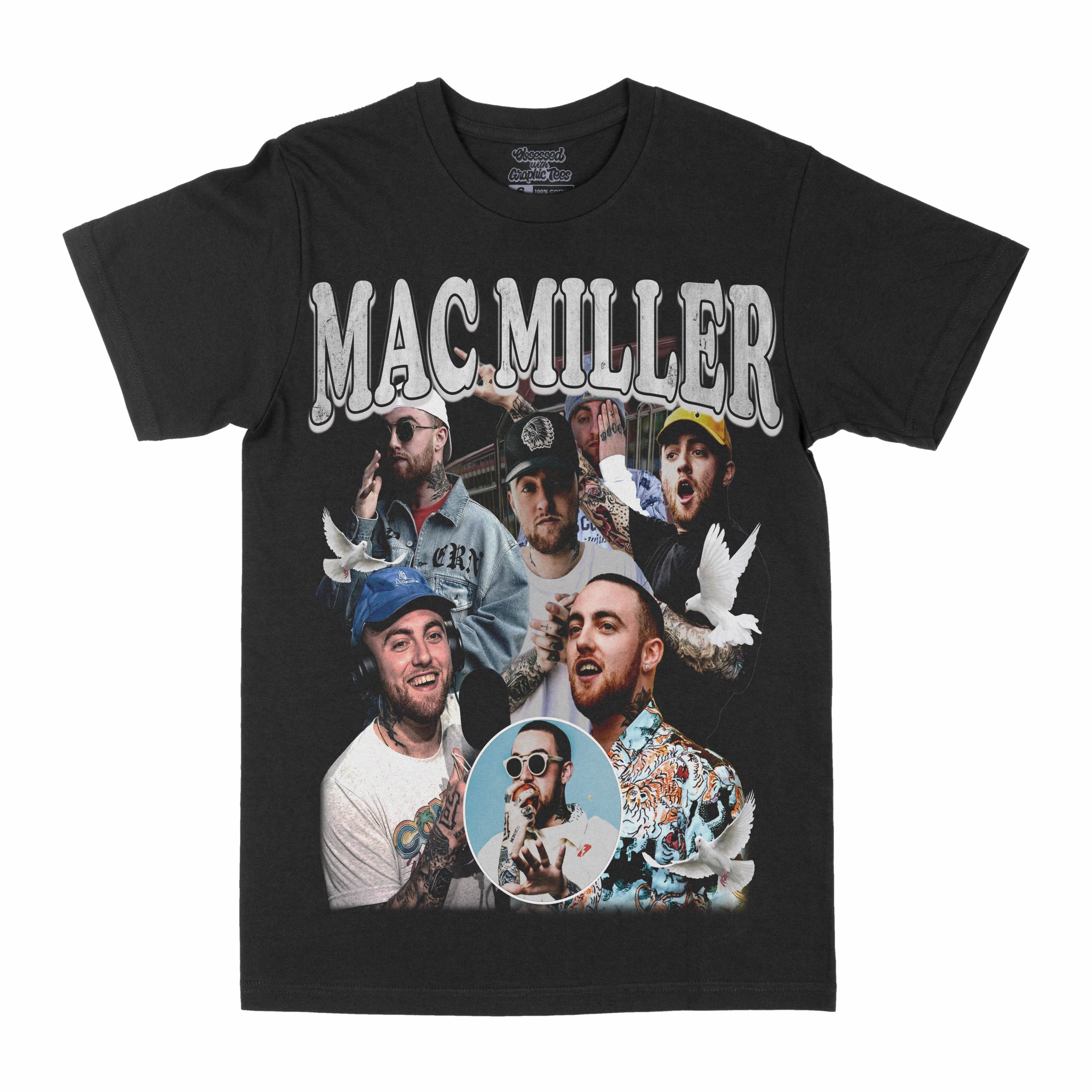 Mac Miller Graphic Tee Lovely Mac Miller &quot;long Live&quot; Graphic Tee