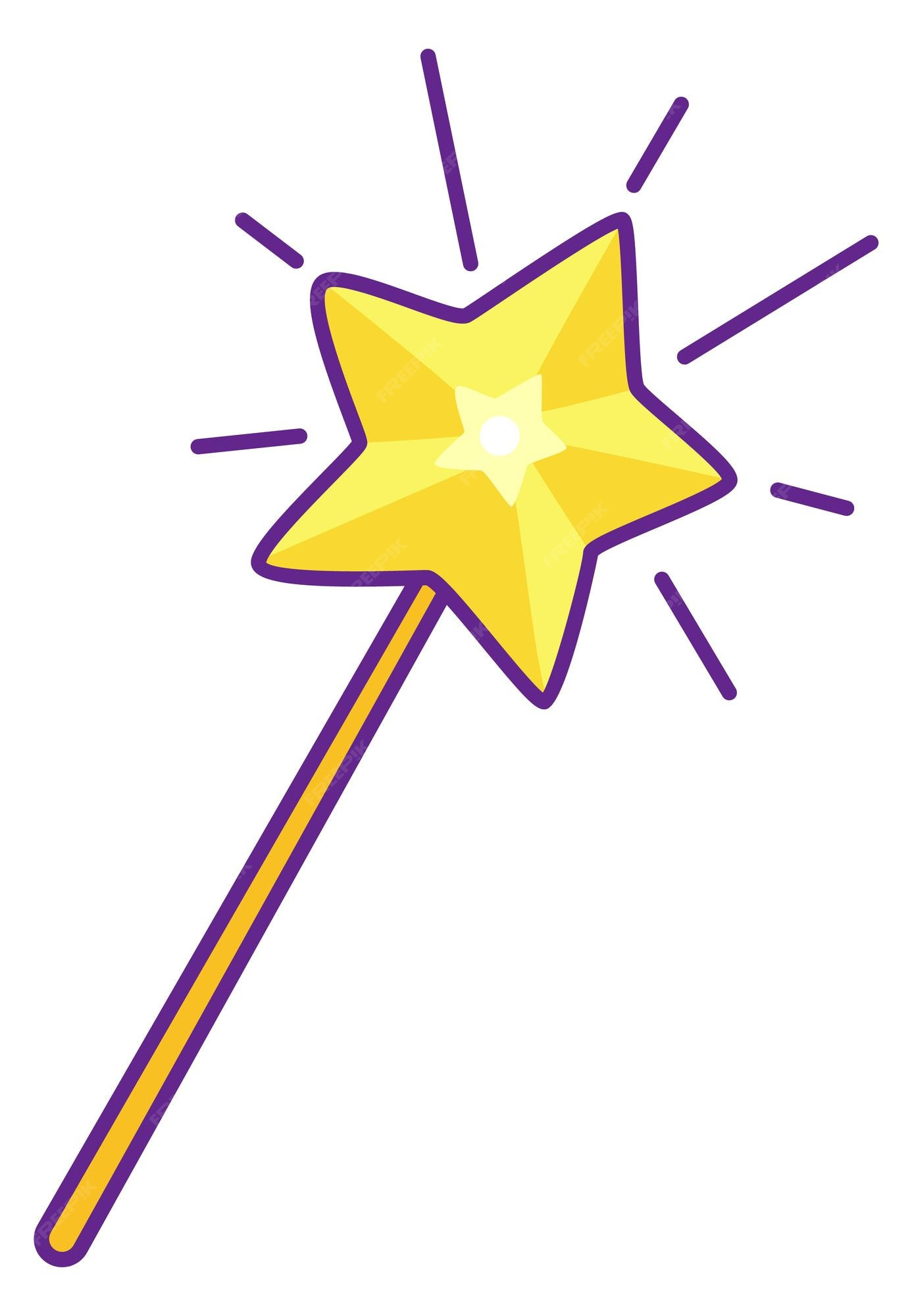 Magic Wand Clipart New Premium Vector