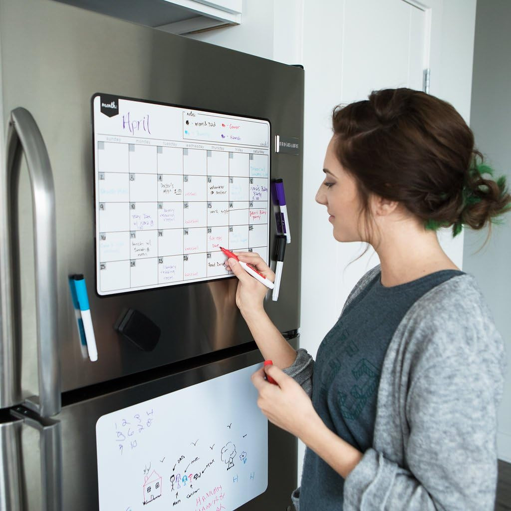 Magnetic Dry Erase Calendar for Fridge Luxury Amazon Magnetic Dry Erase Calendar for Fridge with Stain