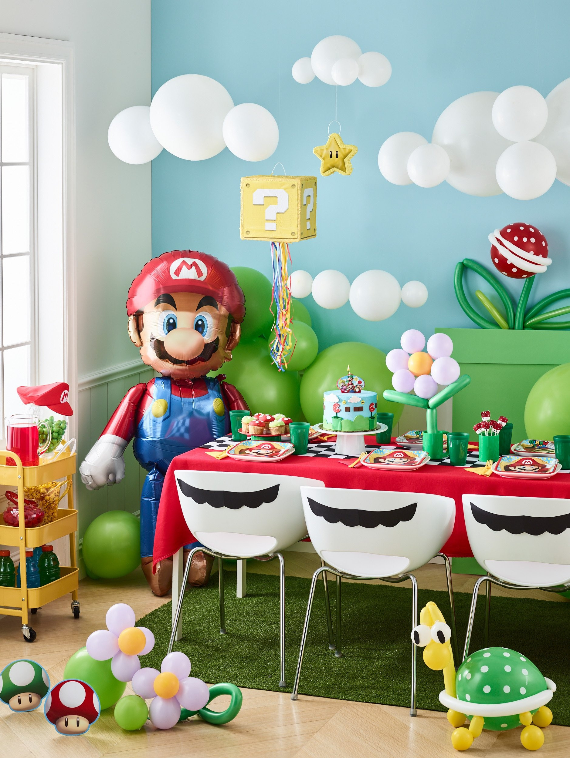 Mario Birthday Party Decorations Lovely Super Mario Party Ideas