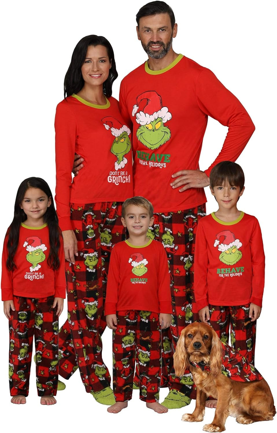 Matching Grinch Pajamas New Prestigez Dr Seuss Grinch Christmas Pajamas Matching Family Adult