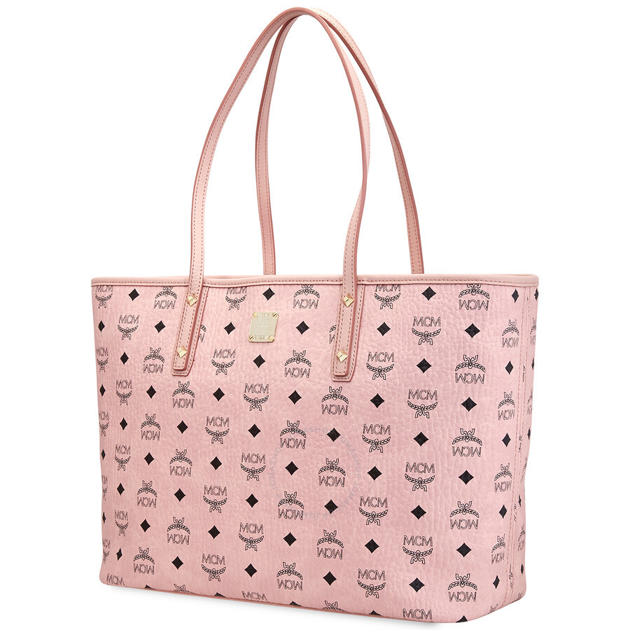 Mcm Pink Purse Fresh Mcm Pale Pink Anya Shopper top Zip Medium tote Bag Mwp7svi33pz001