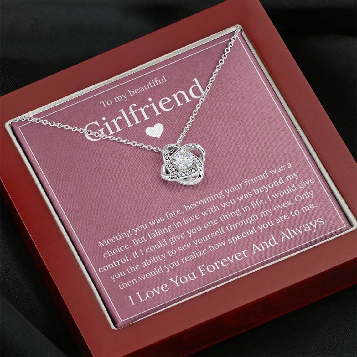 Meaningful Valentines Gifts for Her Elegant Meaningful Necklace for Girlfriend Valentines Day Gift Gift