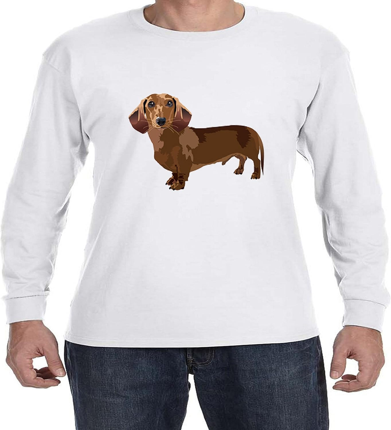 Mens Dachshund Shirt Best Of Amazon Dachshund Long Sleeve Men S T Shirt Clothing