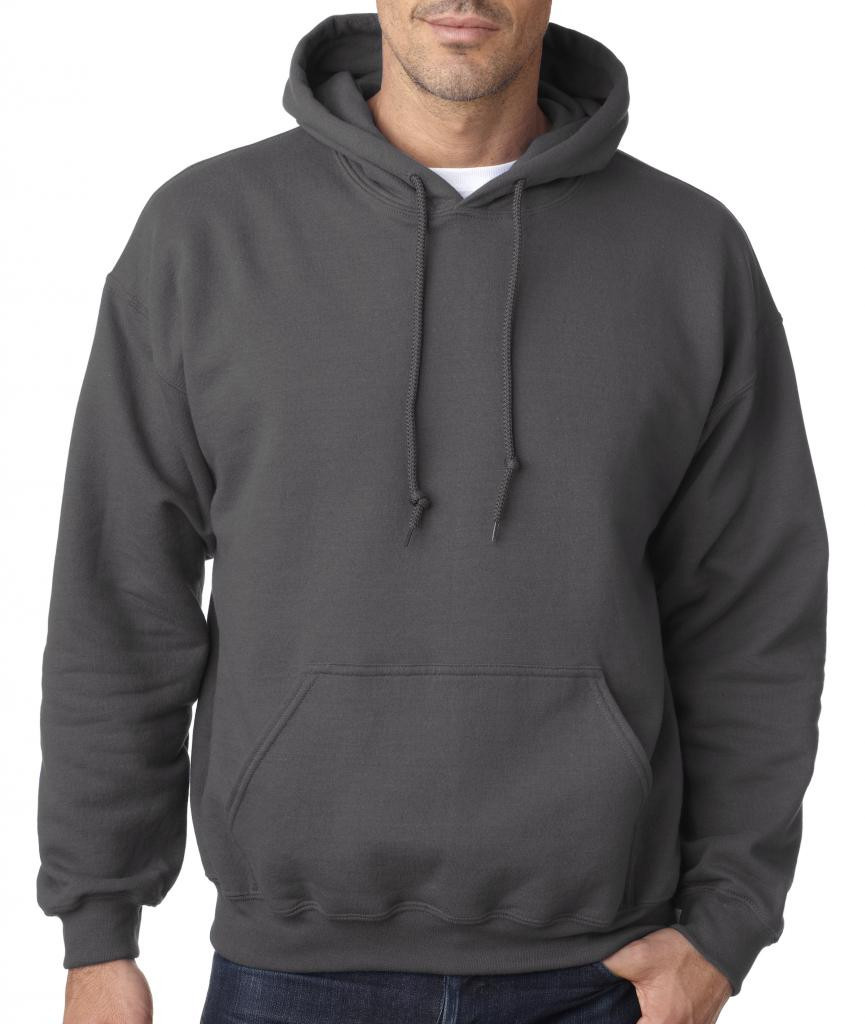 Mens Grey Hoodie Unique Big Men S Basic Dark Gray Pullover Hoo by Gildan