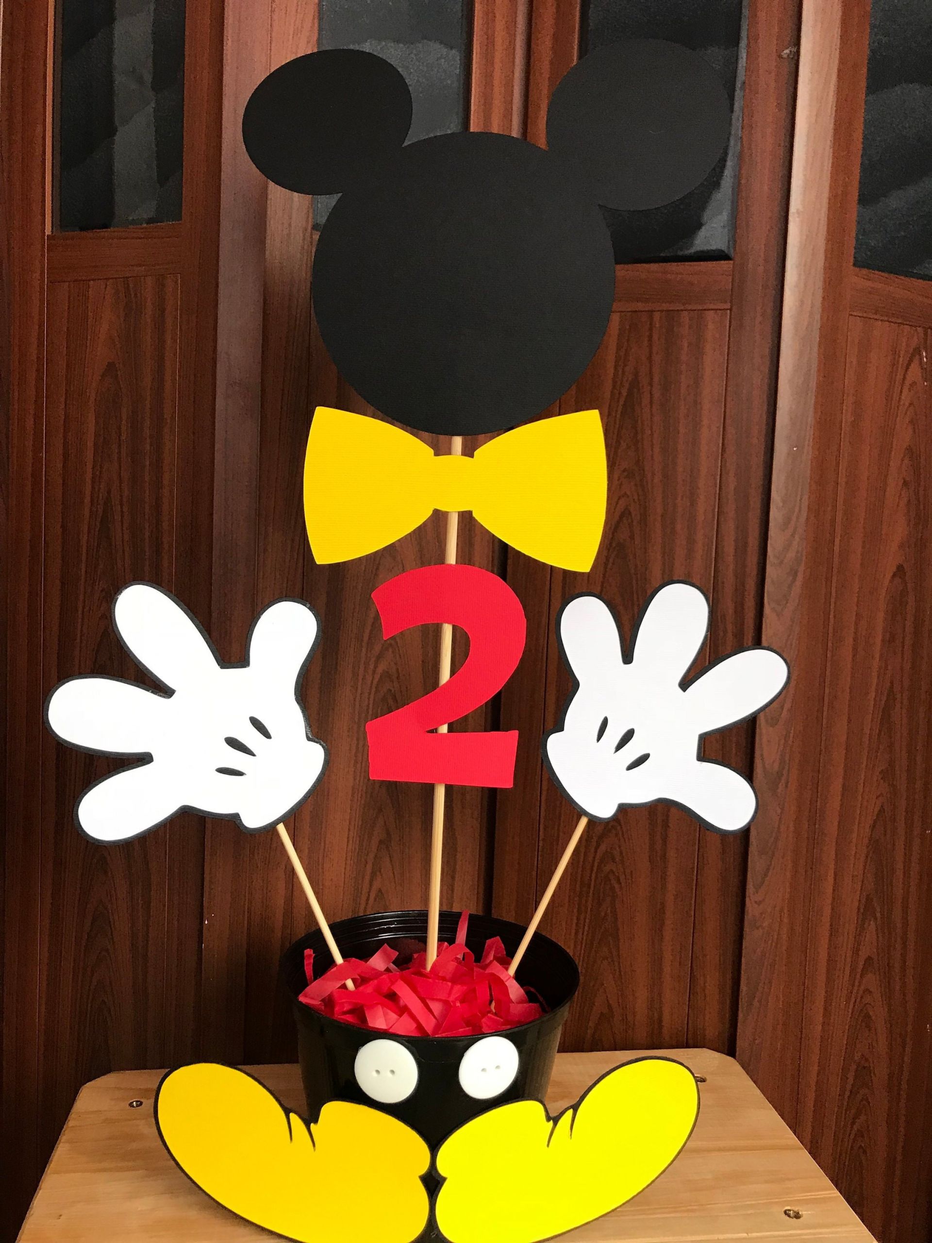 Mickey Mouse Centerpieces Lovely Mickey Mouse Centerpieces Mickey Mouse Birthday Party