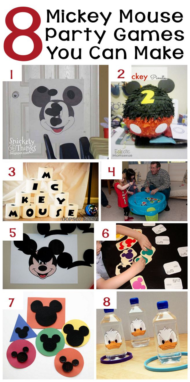 Mickey Mouse Party Games Luxury 70 Mickey Mouse Diy Birthday Party Ideas – About Family Crafts