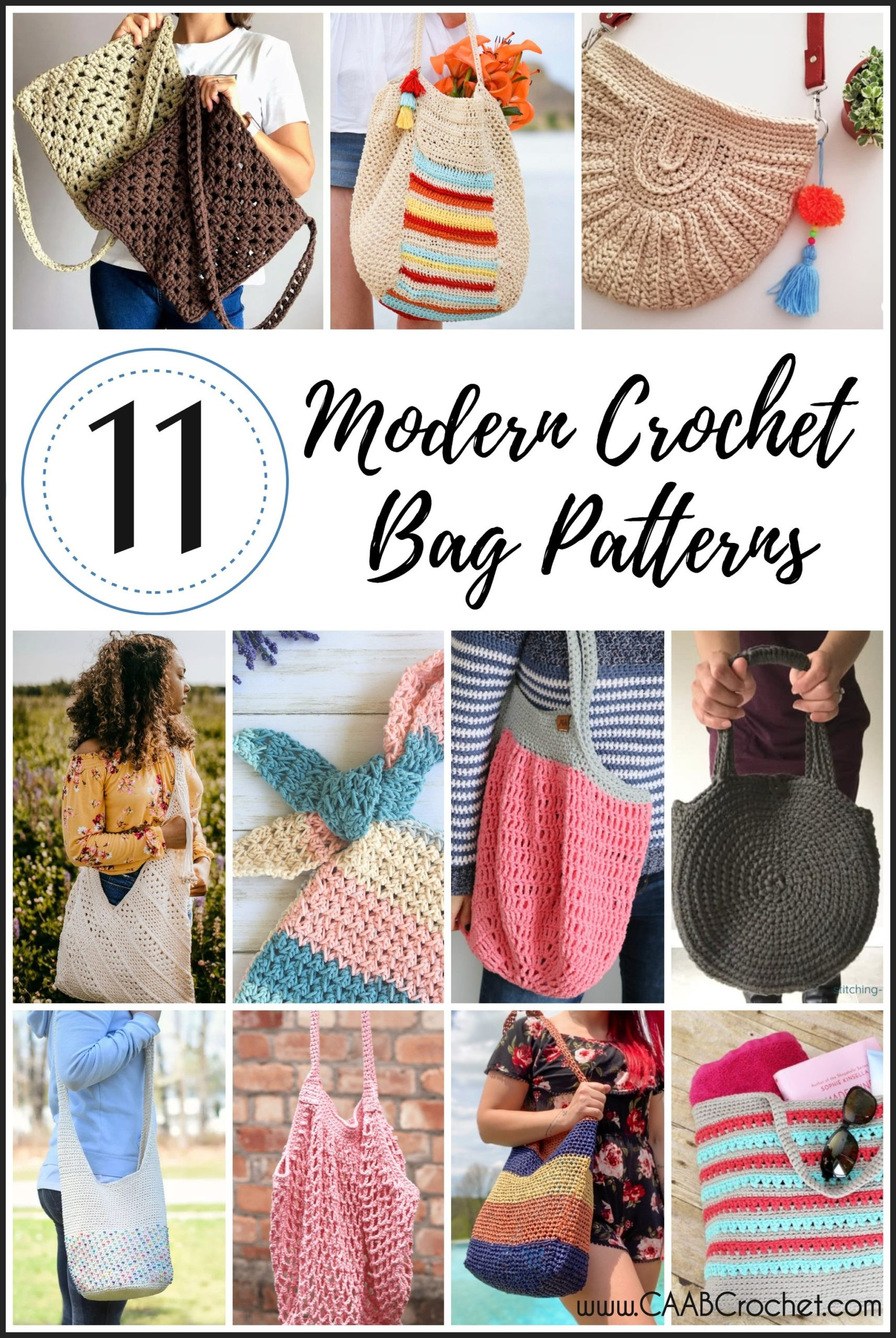 Modern Crochet Bag Pattern Luxury 11 Modern Crochet Bag Patterns Caab Crochet