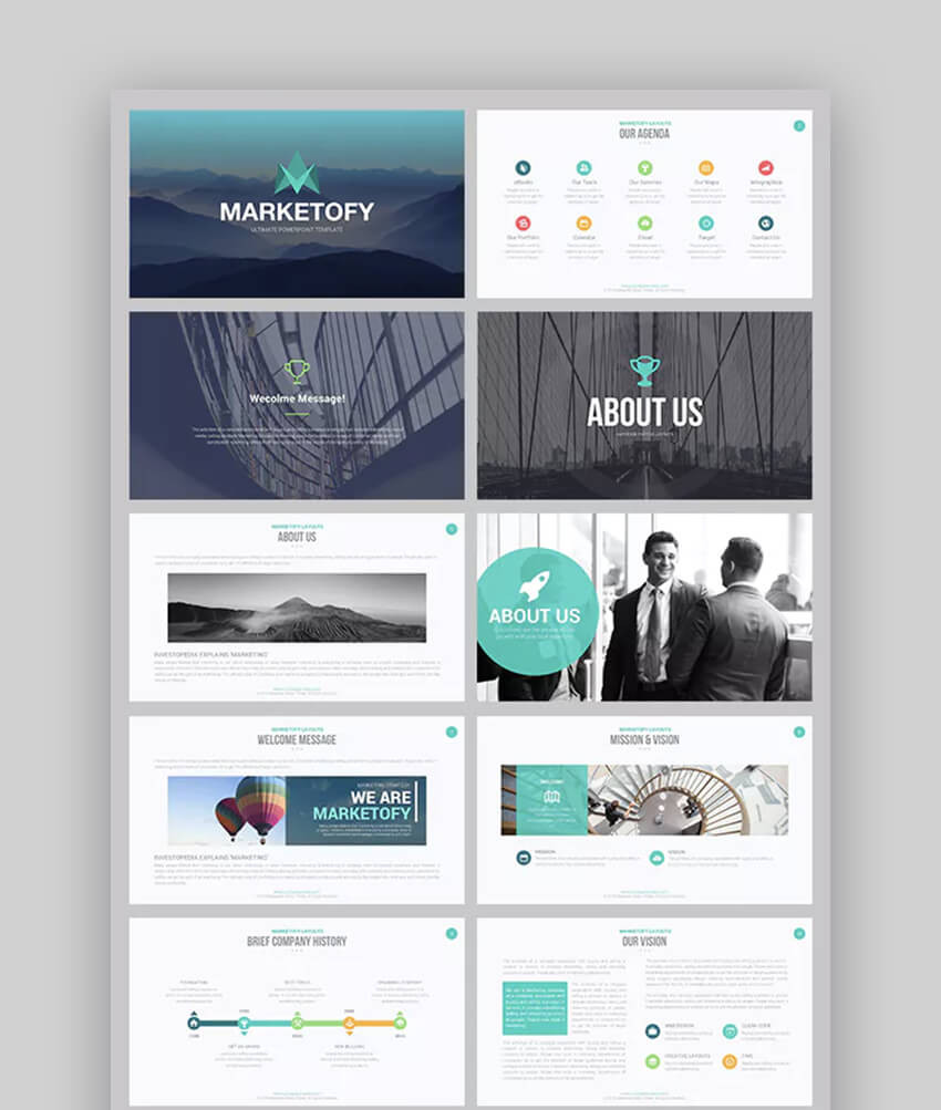 Modern Powerpoint Presentation Awesome 25 Modern Powerpoint Ppt Templates to Design Presentations In 2020