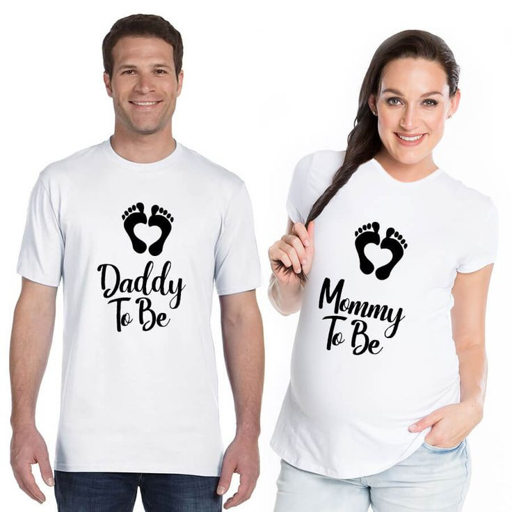 Mom and Dad to Be T Shirt Elegant Daddy and Mommy to Be Couples Shirts 4fancyfans