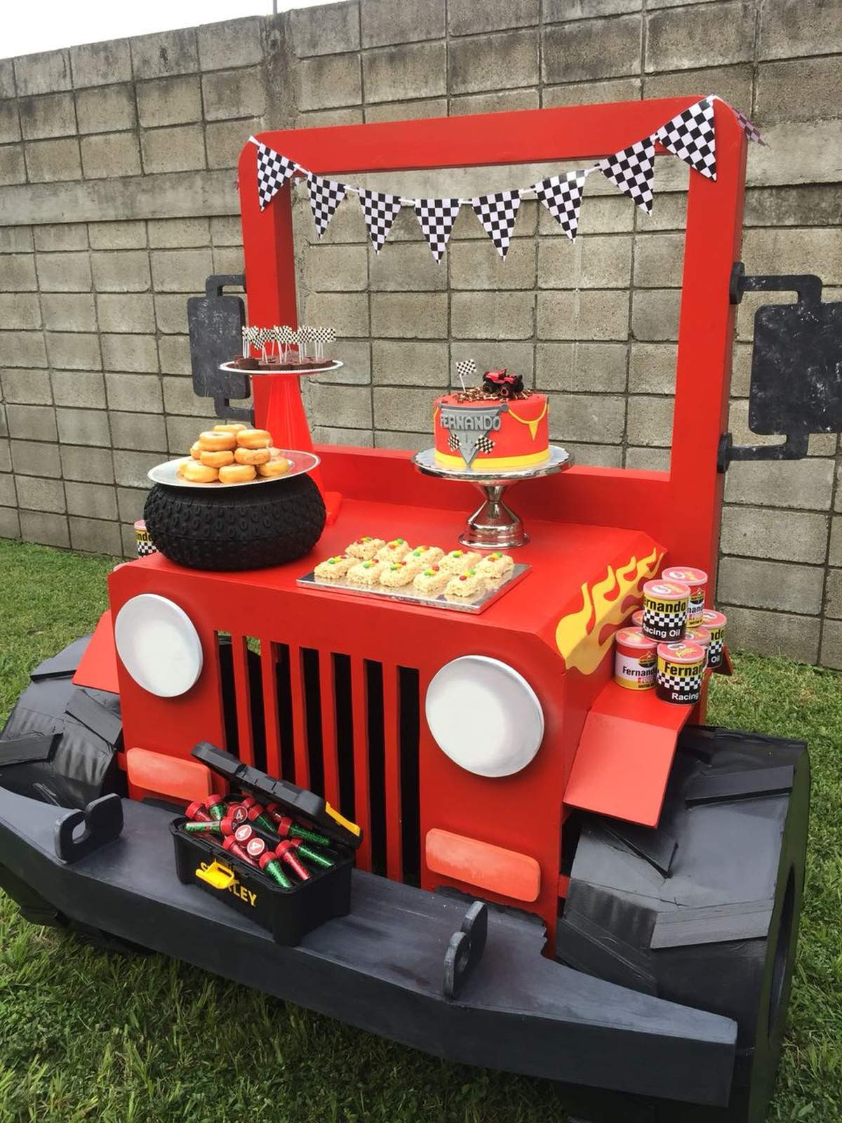 Monster Truck Party Unique Monster Truck Birthday Party Ideas 1 Of 10