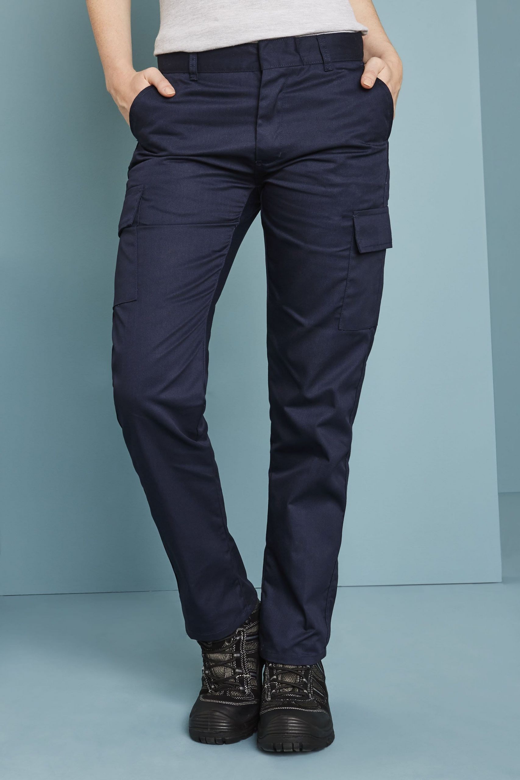 Navy Cargo Trousers Fresh Uneek La S Cargo Trousers Navy