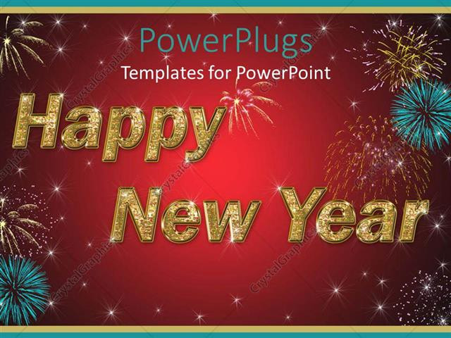 New Year Powerpoint Template Inspirational Free Happy New Year Powerpoint Template Printable Templates