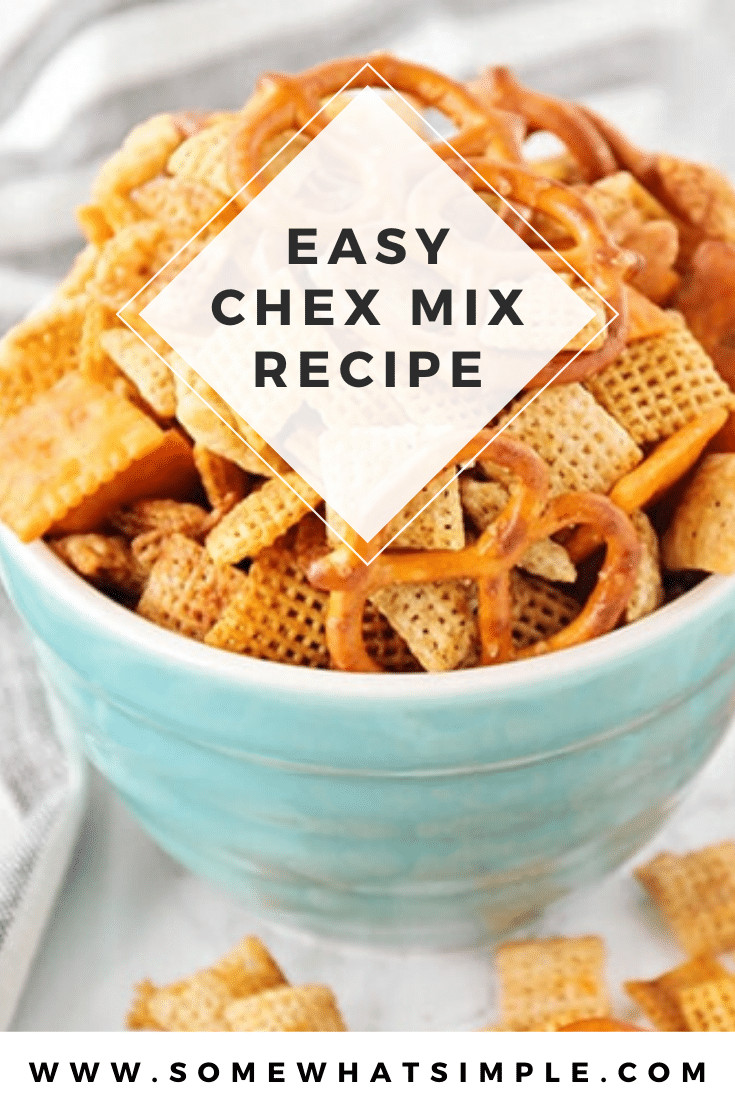 Original Chex Mix New Homemade original Chex Mix Easiest Recipe