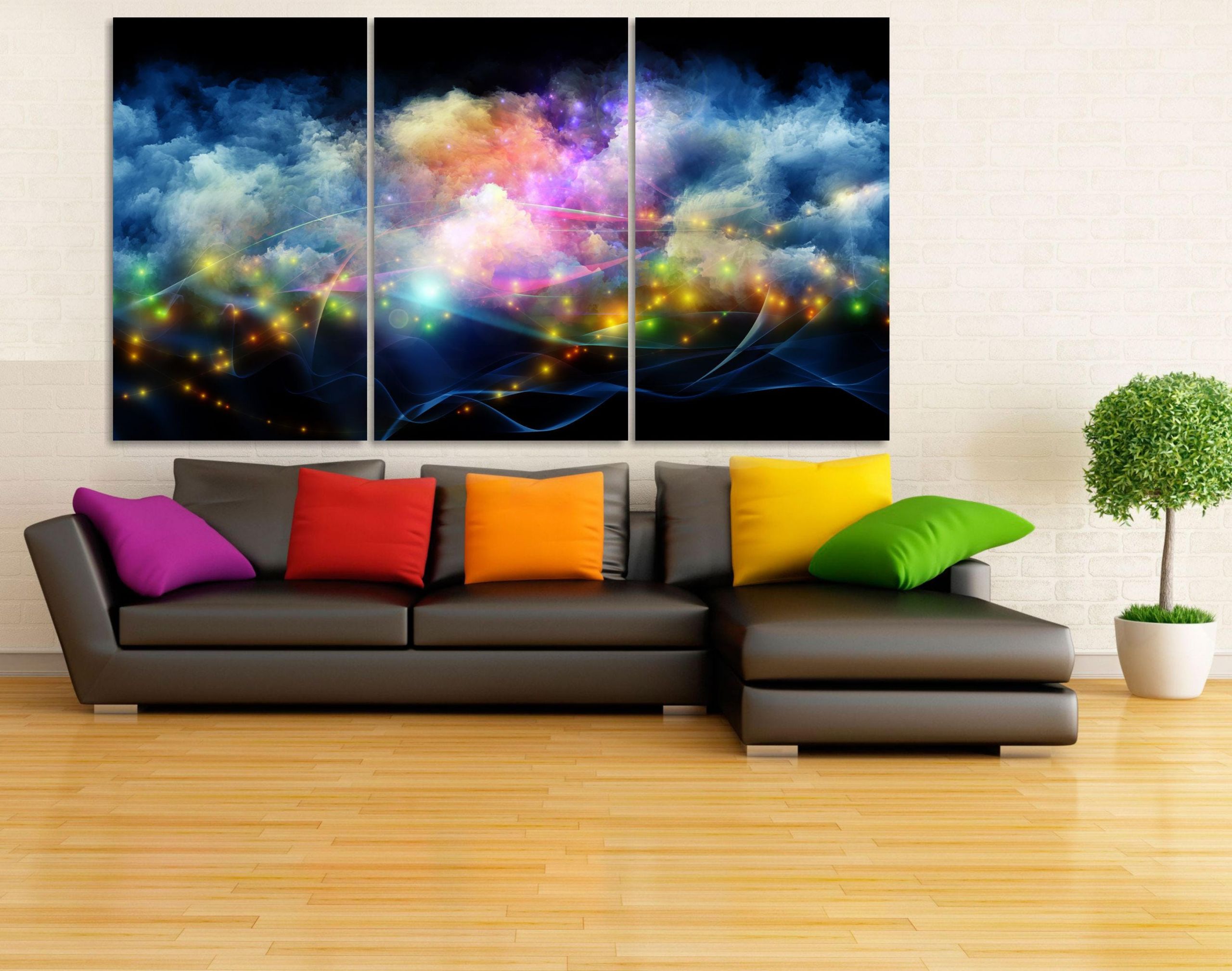 Outer Space Wall Decor Beautiful Outer Space Canvas Print Outer Space Wall Art Space