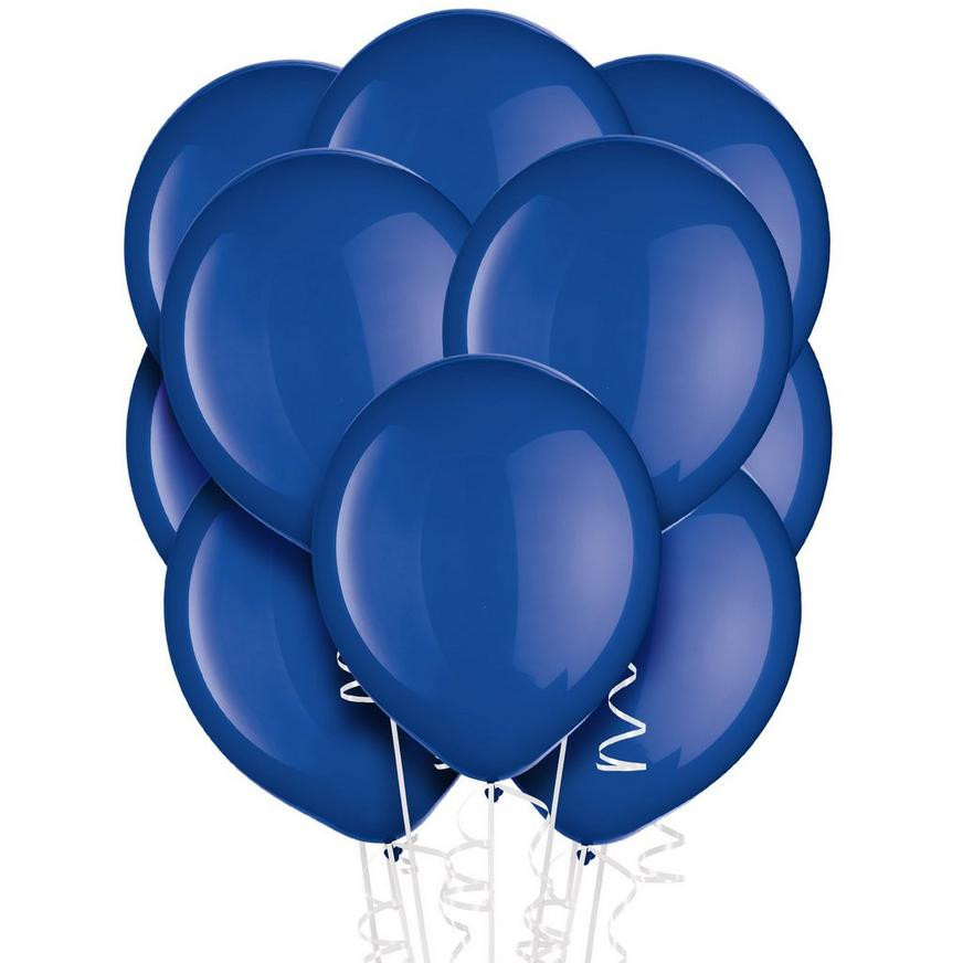 Party City Blue Balloons Elegant 72ct 12in Royal Blue Balloons