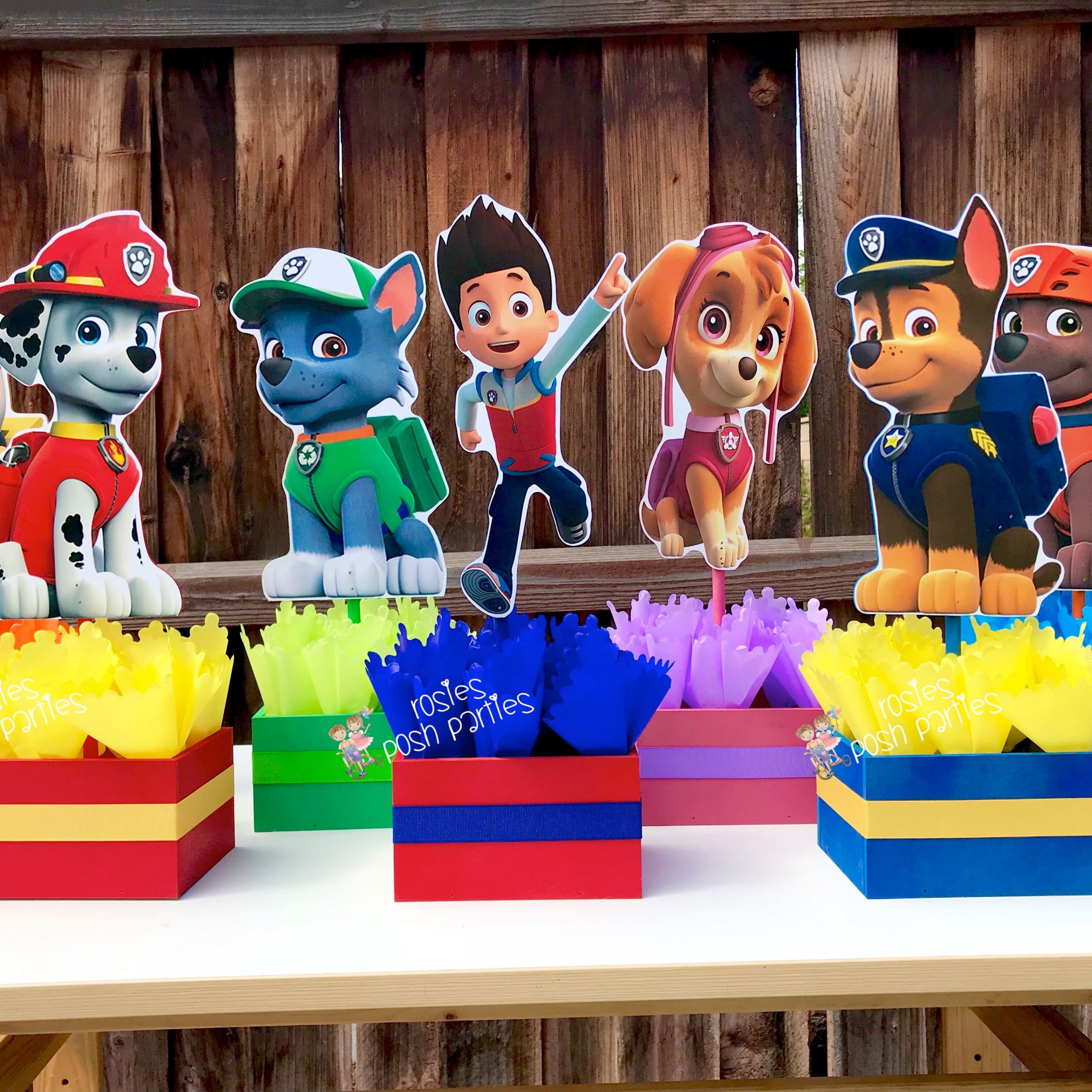 Paw Patrol Decorations Best Of Paw Patrol Birthday theme Party Centerpiece Decoration Individual