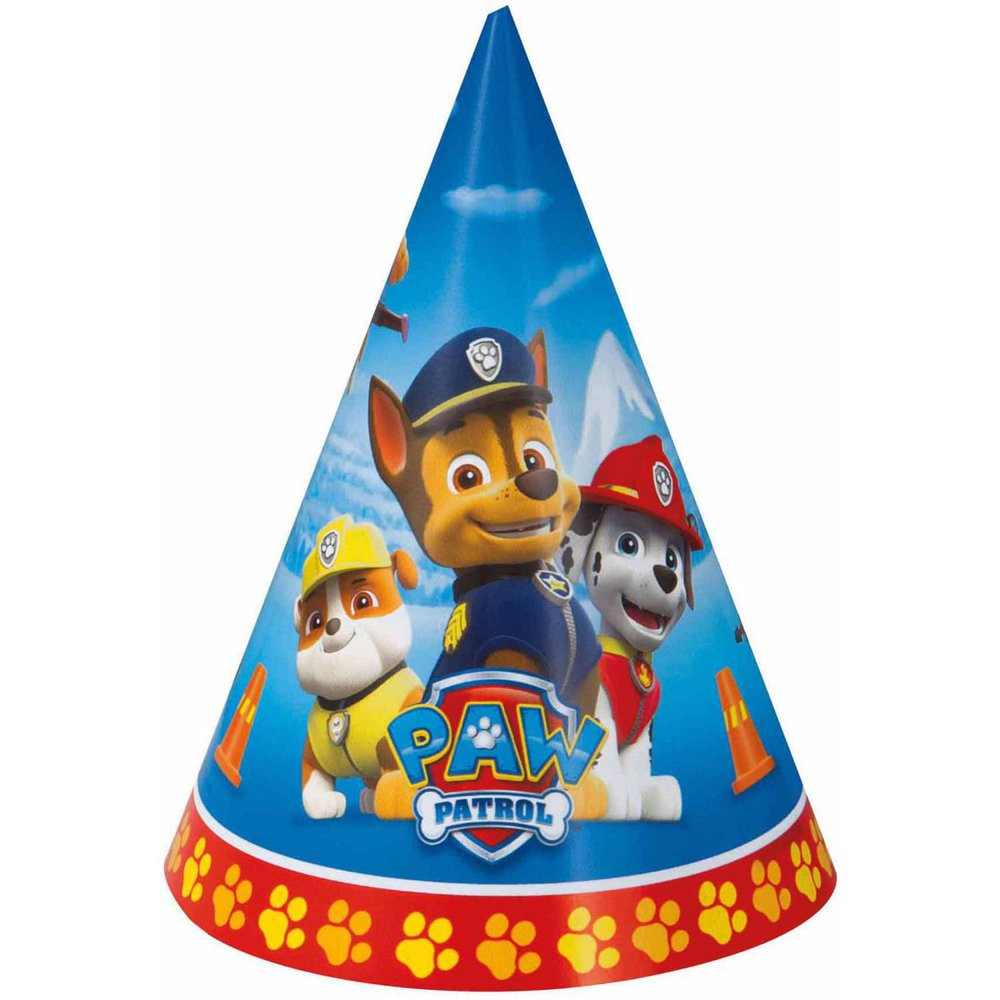 Paw Patrol Party Hats Awesome Paw Patrol Party Hats 8ct Walmart Walmart