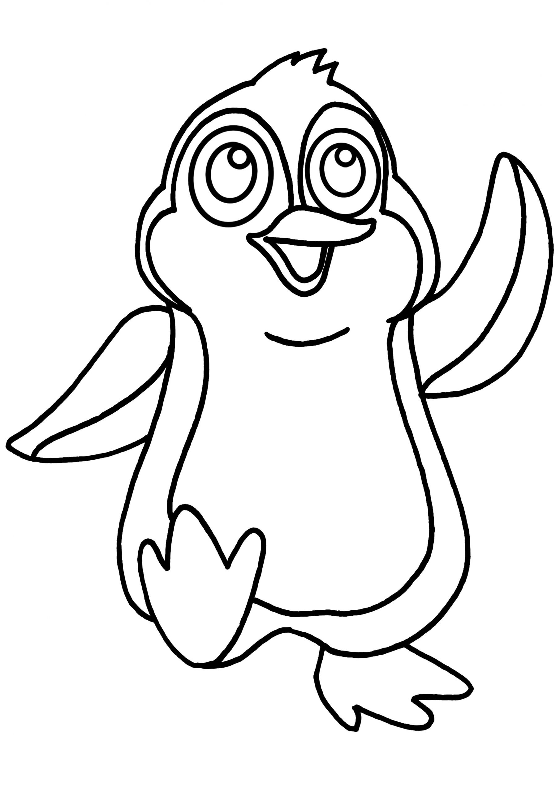 Penguin Coloring Sheet Printable New Penguin Animals – Free Printable Coloring Pages