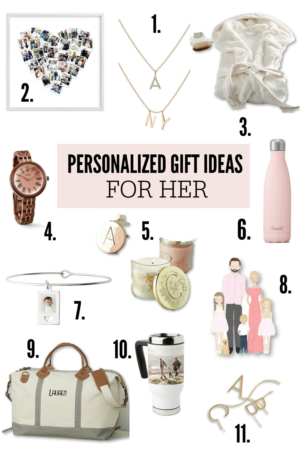 Personalized Gift Ideas for Her Lovely Personalized Gift Ideas for Her Clean and Scentsible