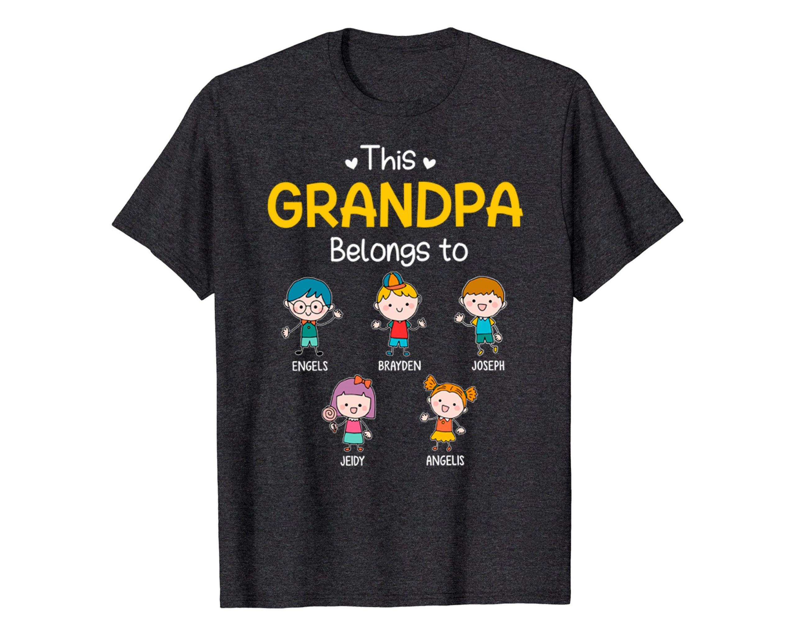 Personalized Grandpa Shirts Best Of Personalized This Grandpa Belongs to Shirt Best Grandpa