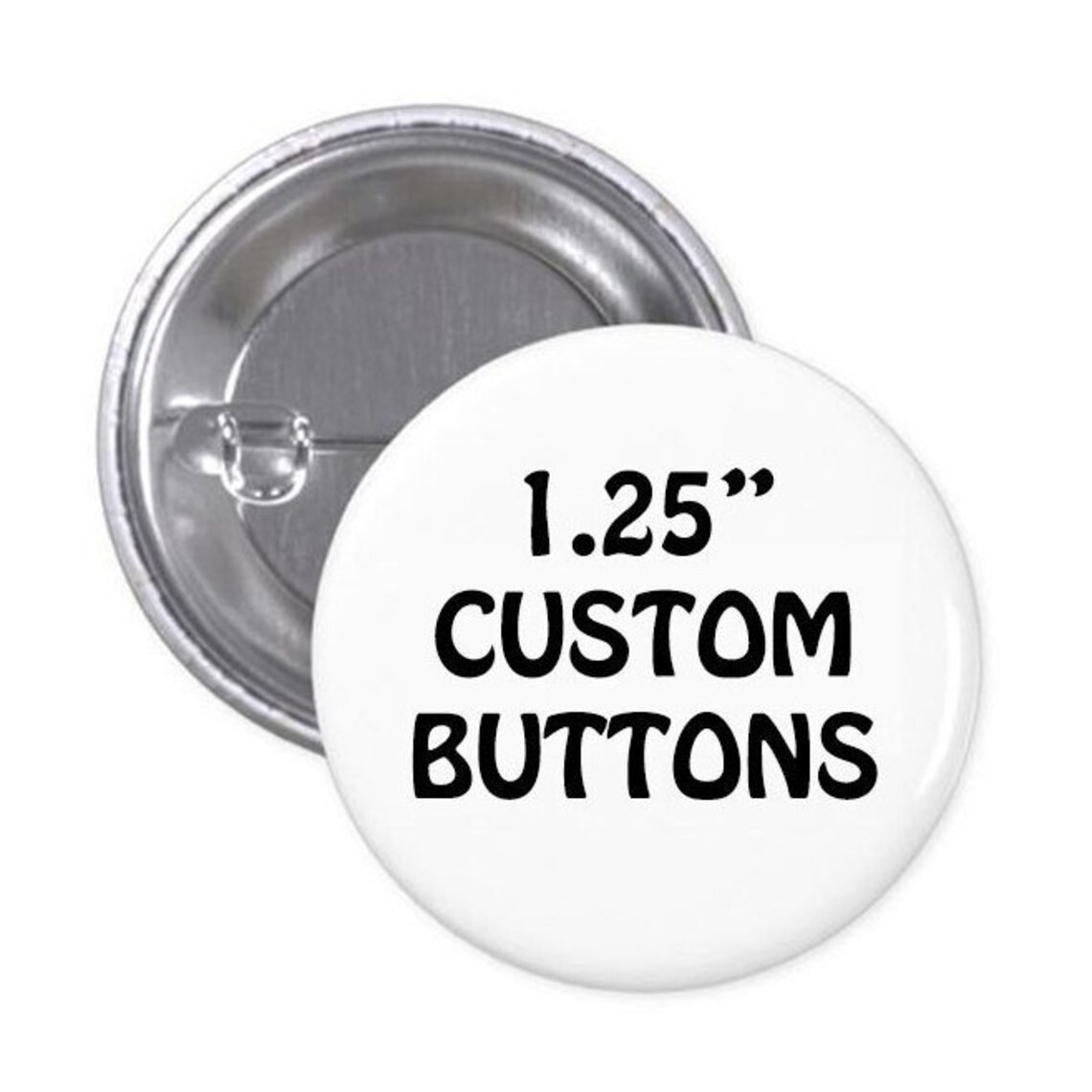 Pinback button Design Elegant Custom buttons 1 25 Pinback button Design Your Own Etsy