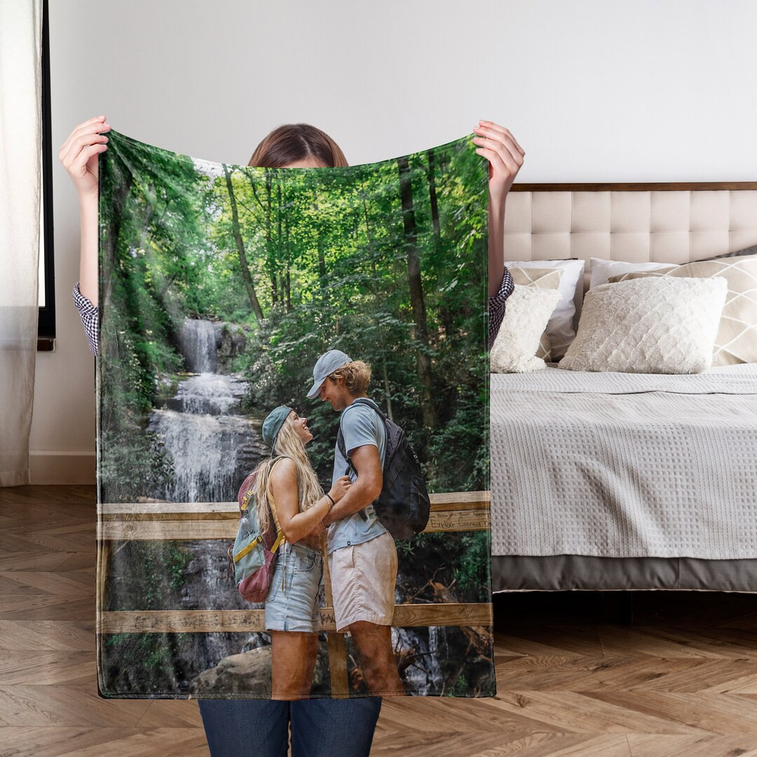 Plush Photo Blankets Awesome Custom Blanket Personalized Plush Blanket Family