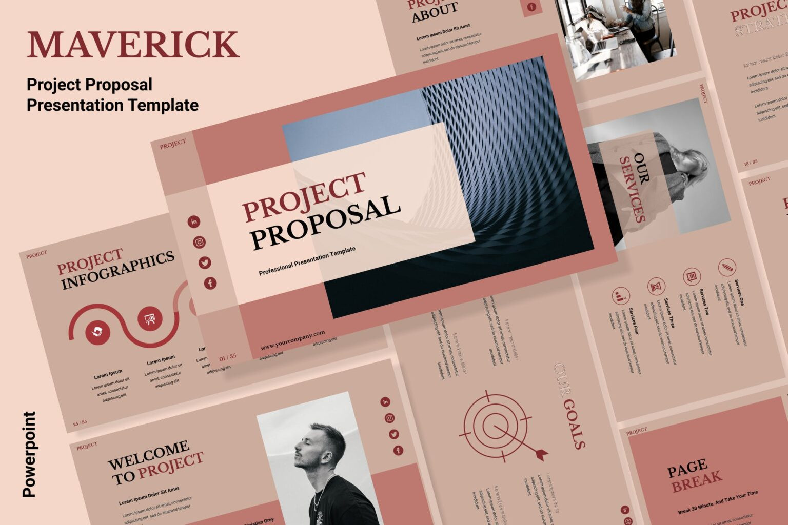 Powerpoint Proposal Template Lovely 45 Startup &amp; Business Proposal Powerpoint Templates 2024