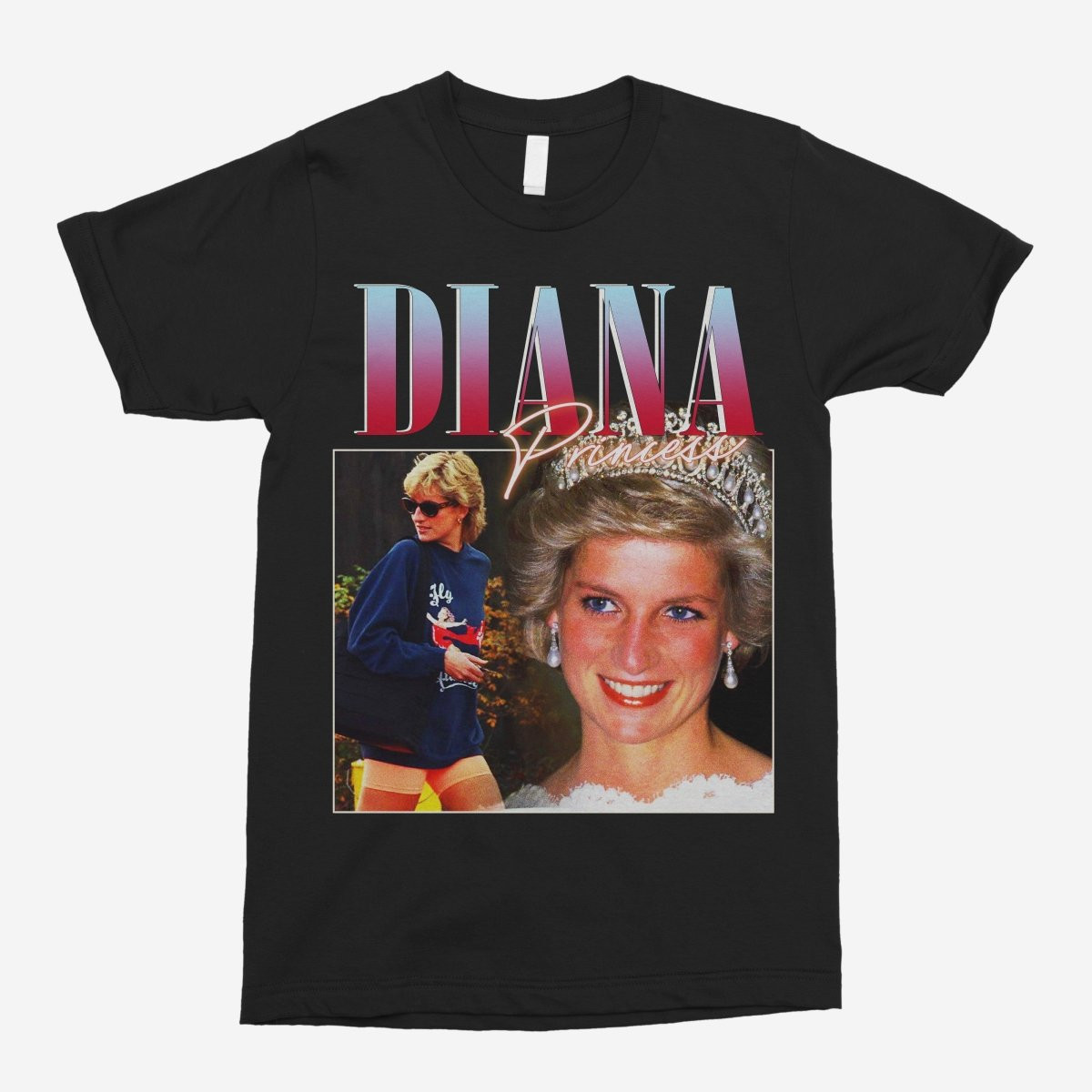 Princess Diana Tshirt Luxury Princess Diana Vintage Uni T Shirt