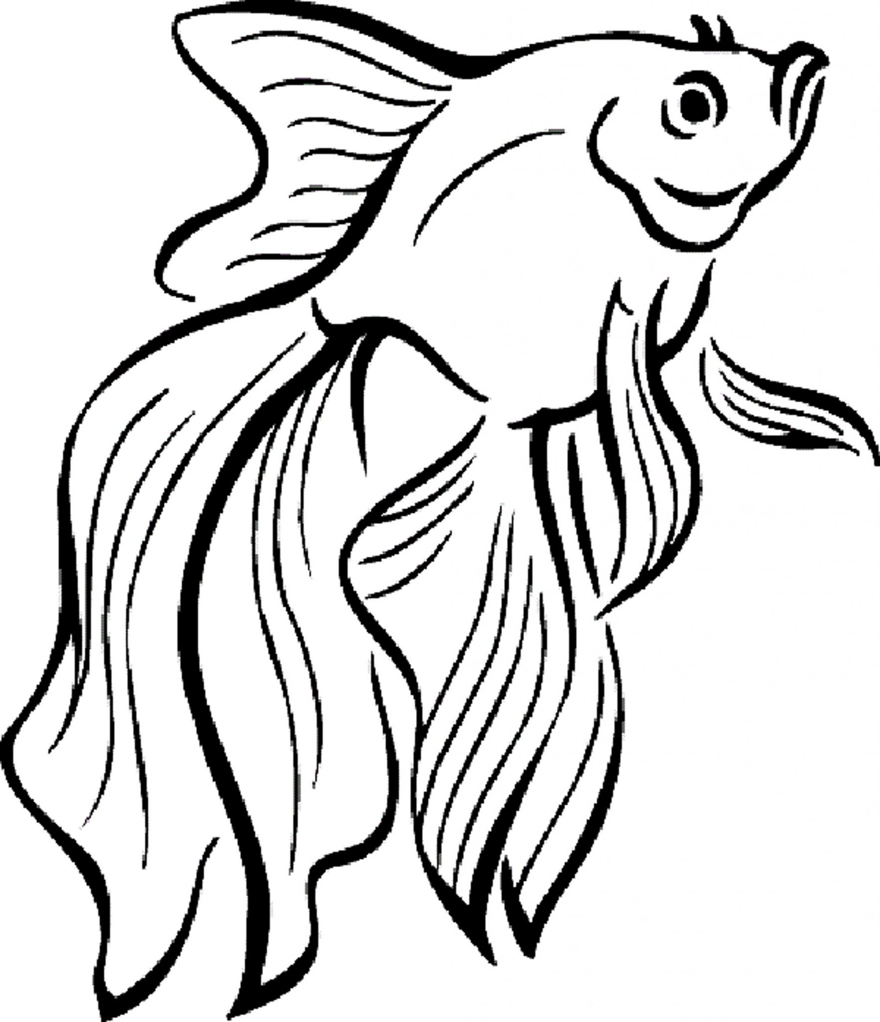 Printable Fish Pictures Beautiful Free Printable Fish Coloring Pages