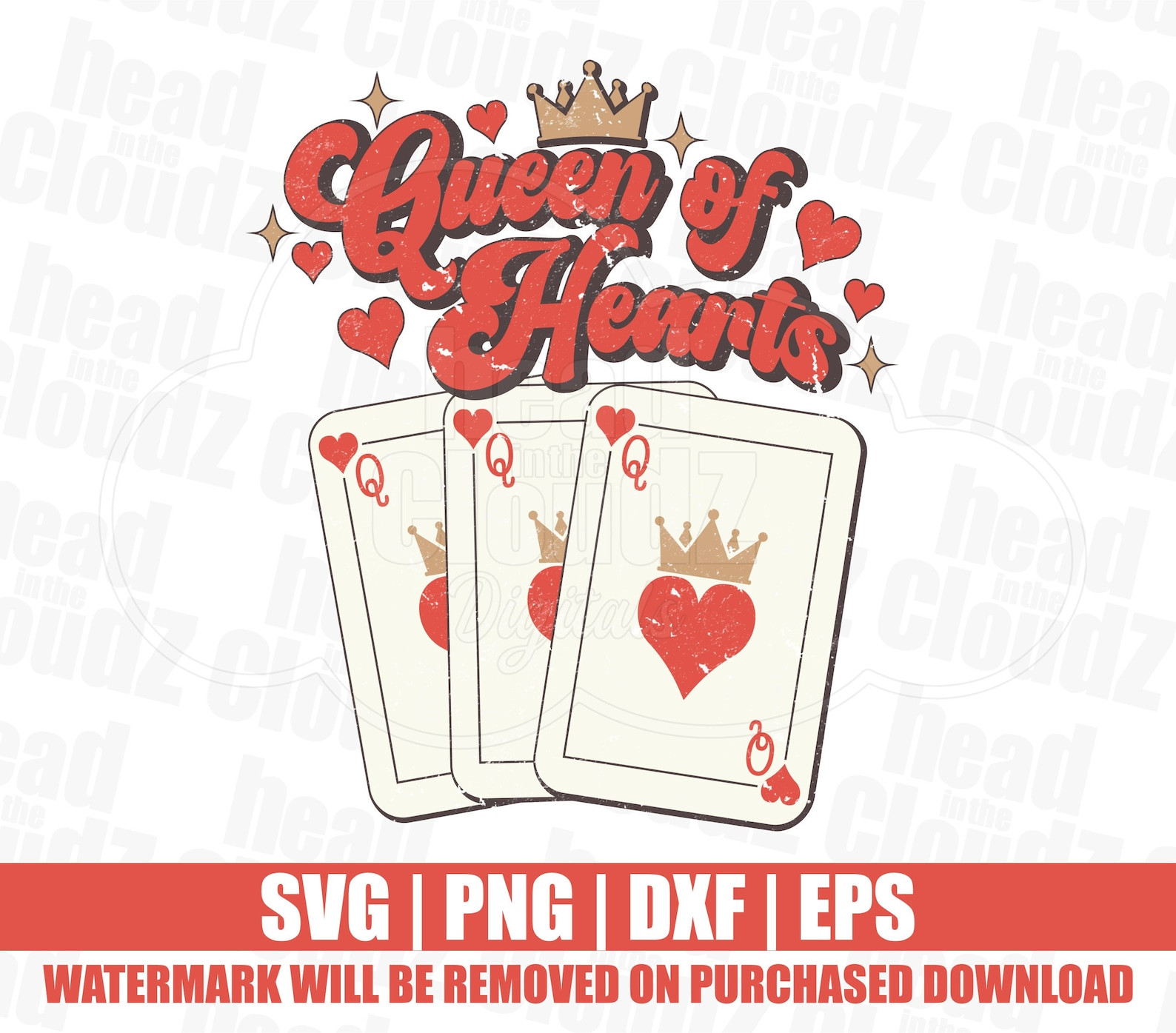 Queen Of Heart Svg Unique Queen Of Hearts Svg Queen Of Hearts Png Valentine S Etsy