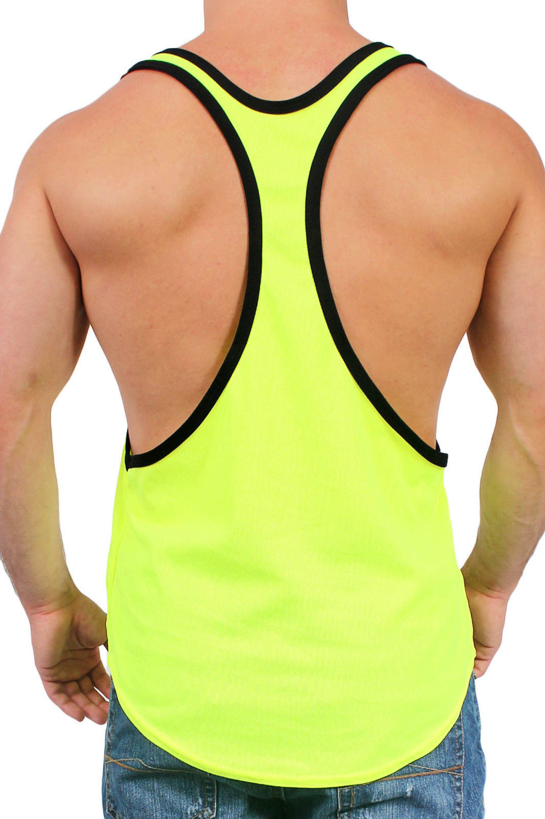 Racerback Tank top Mens Inspirational Men S Dri Fit Open Side Racerback Tank top Gym Workout Sleeveless S 2xl