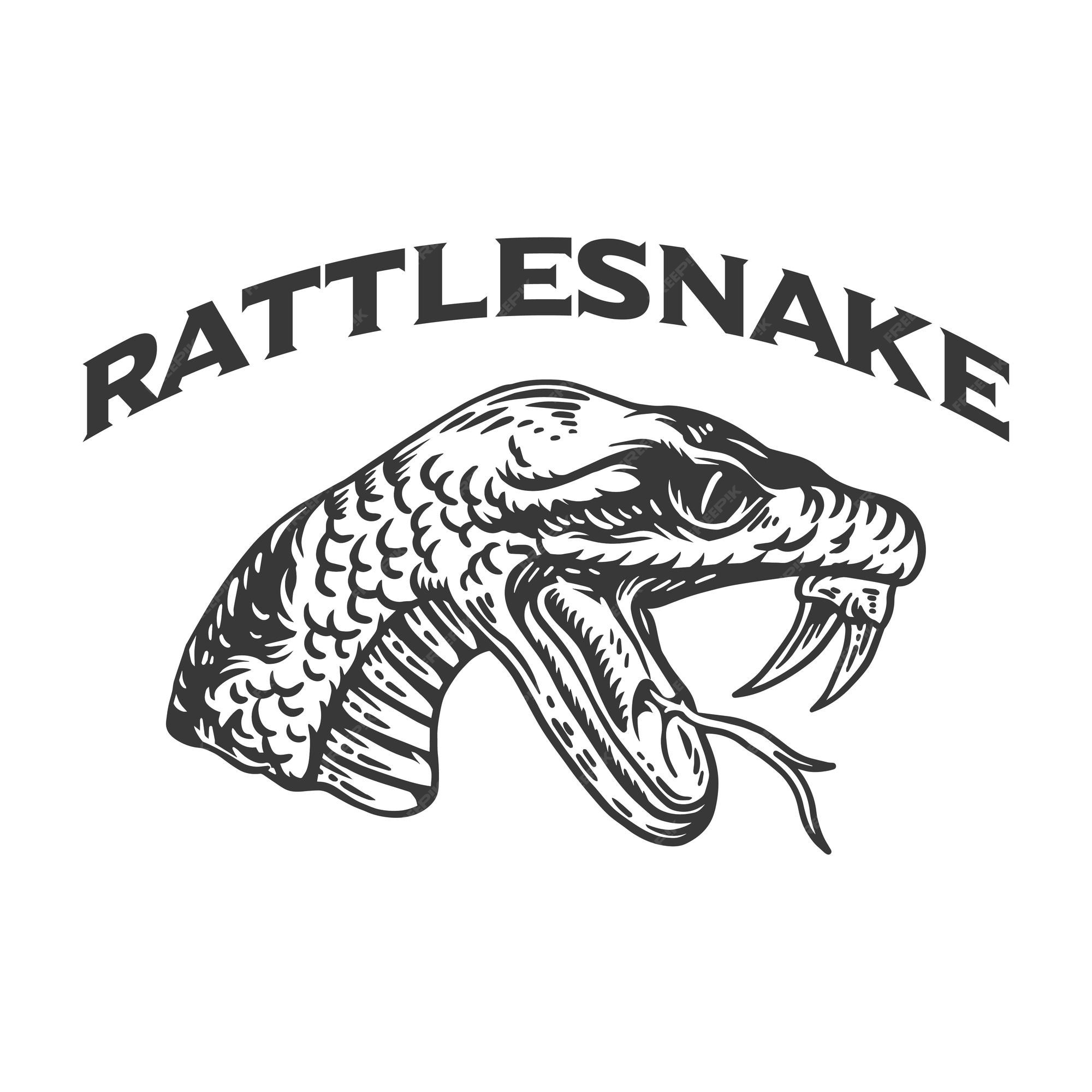 Rattle Snake Vector Luxury Premium Vector