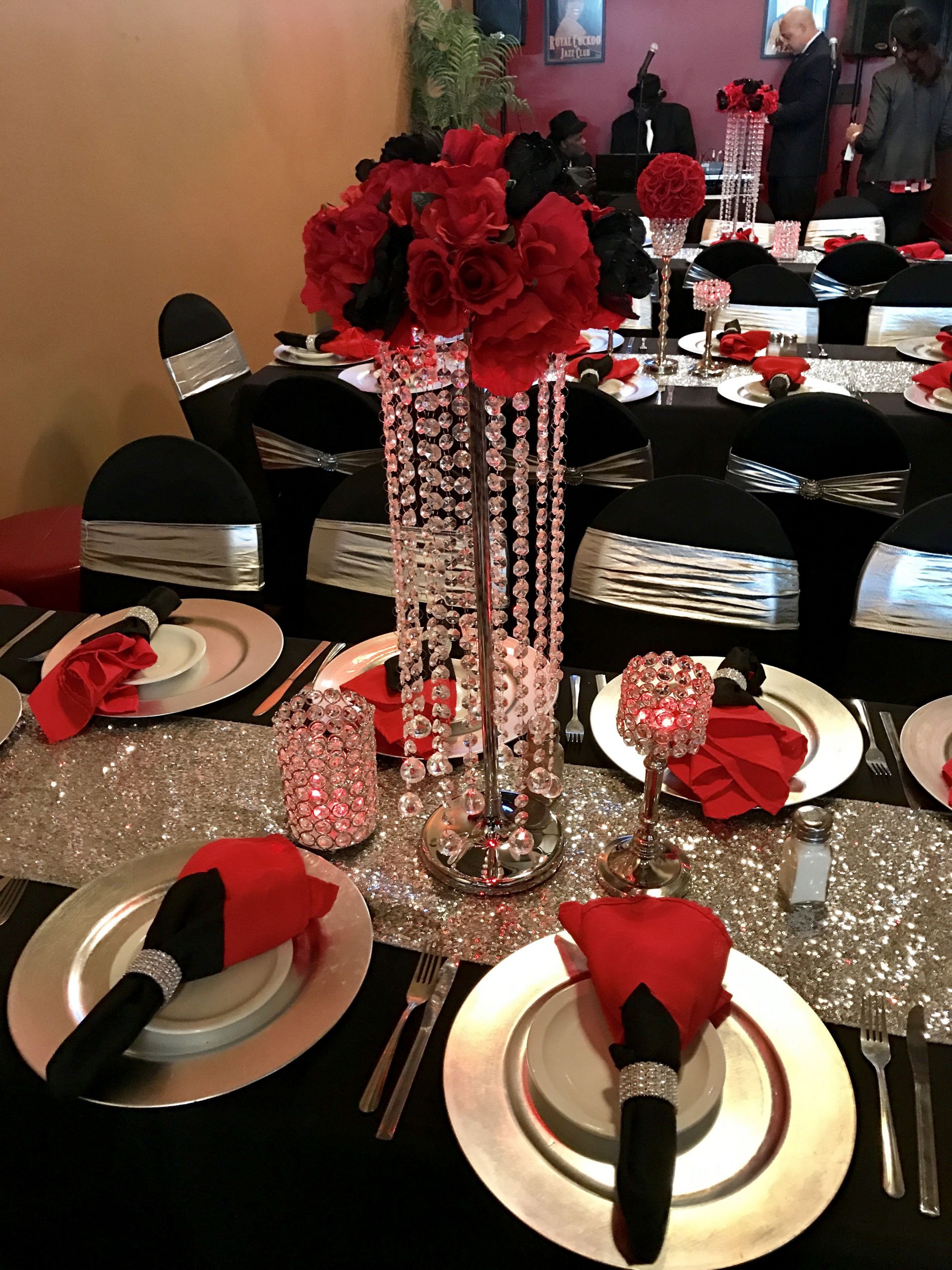 Red and Black Party theme Inspirational Red Black and Bling Birthday Party – 1 23 17 – My Party Queen