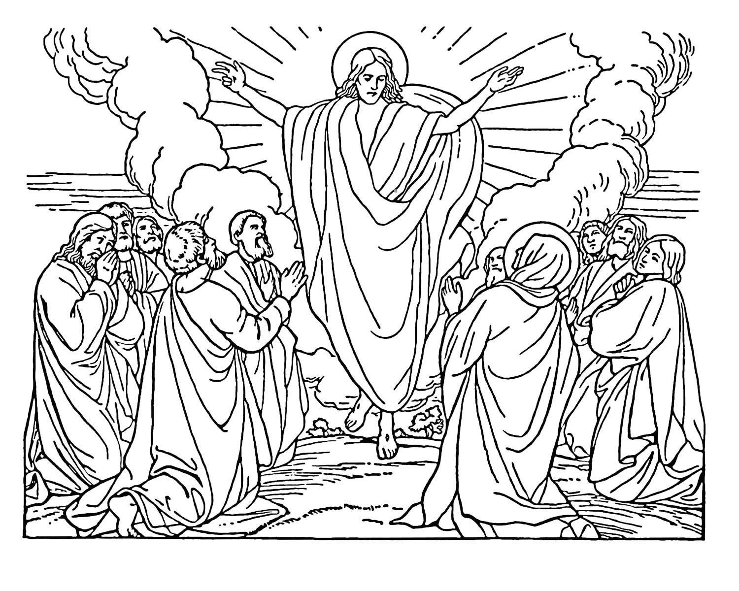 Religious Coloring Pictures Beautiful Free Printable Bible Coloring Pages for Kids